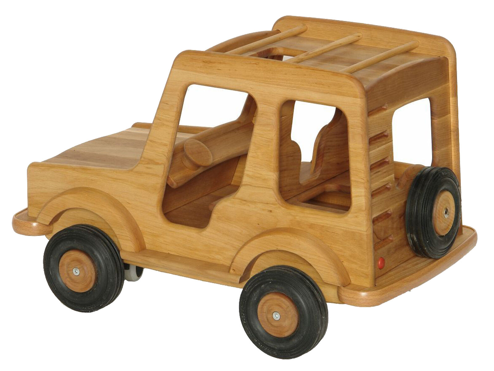 Holzspielzeug, Autowagen, Kinderwagen, Wagen aus Holz, Holzauto, Puppen Gelendewagen aus Holz