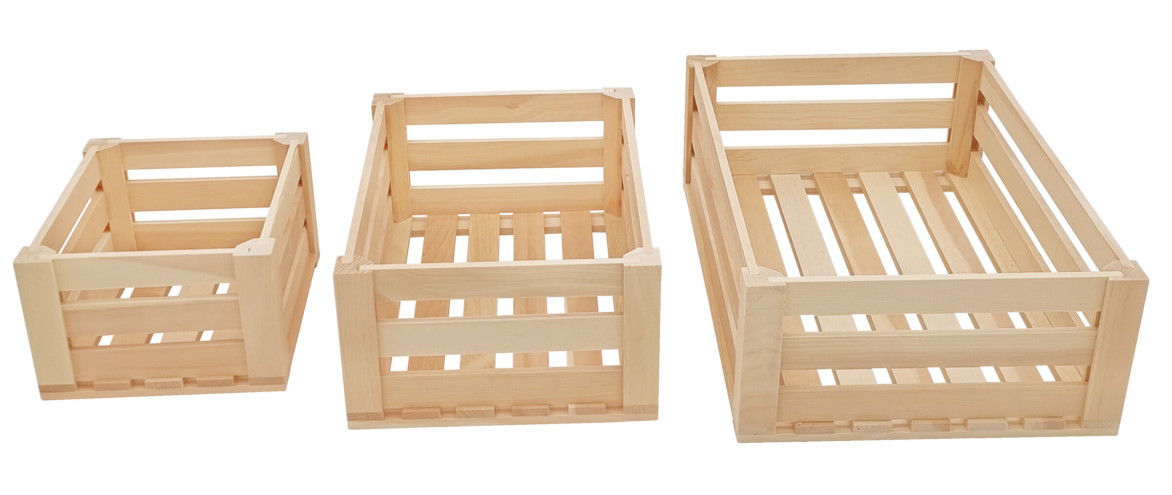 Dreierpack Dekoboxen aus Zirben holz drei Größen Dreierpack Aufbewahrungsbox aus Zirbenholz