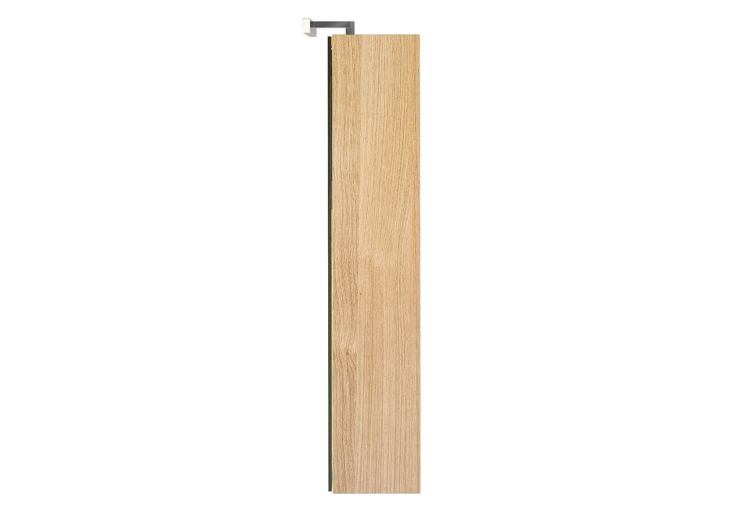 Holz, Holzplatte, Kante, Klemmschiene, Brett, Seitenansicht Spiegelschrank