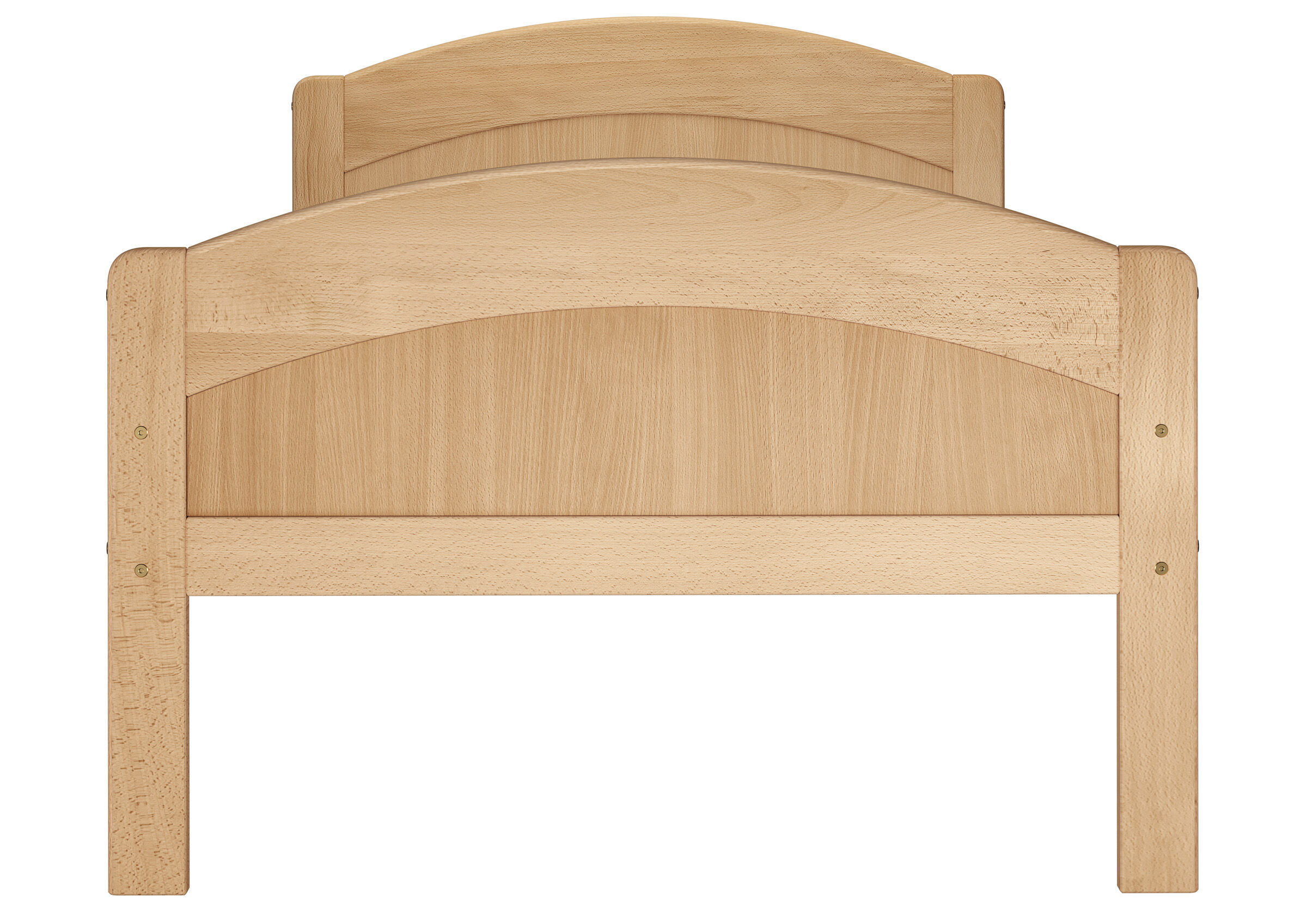 Holzstuhl, Kleiner Stuhl, Kinderstuhl, Buche, naturholz, Detailbild des Bettes 90x200 aus Buche