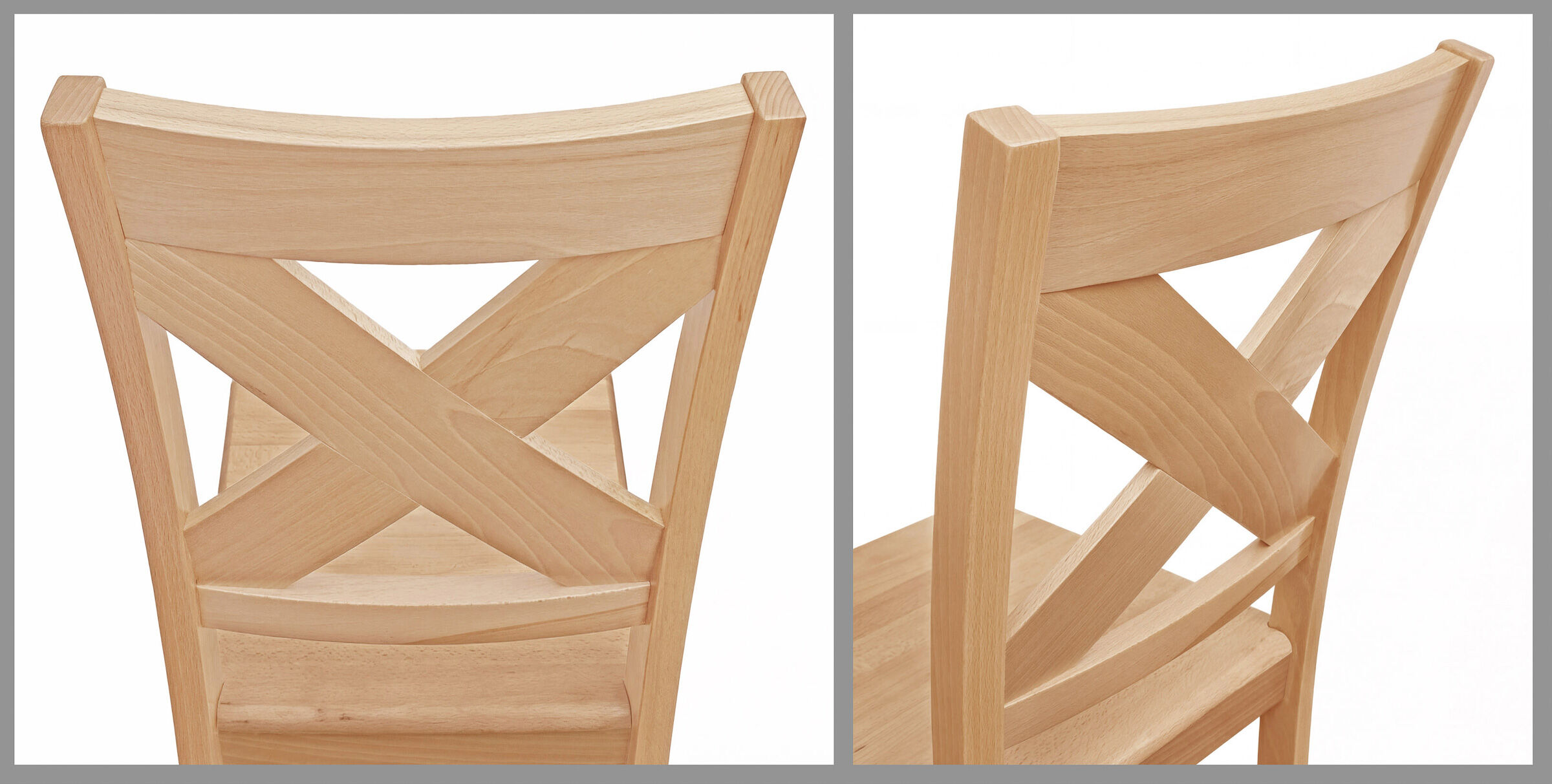 holzstuhl, holz, massivholz, geometrisch, stuhl-backrest-cross, Holzrückenlehne des Stuhls
