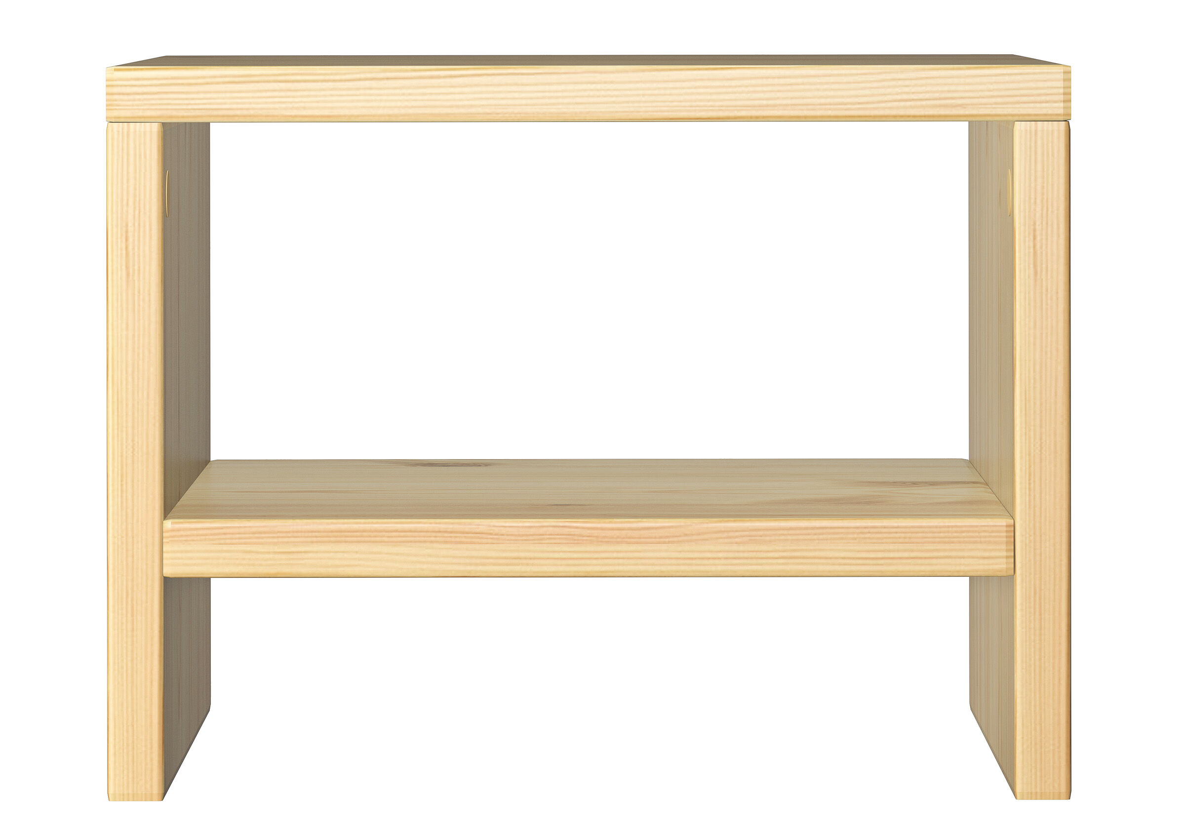 Holzstuhl, Beistelltisch, Gehäuse, Paneelstuhl, Holz furniture, Nachttisch aus Kiefer mit Ablage
