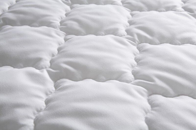 quilt, duvet, bettdecke, füllung, steppung, Detailbild Bettware