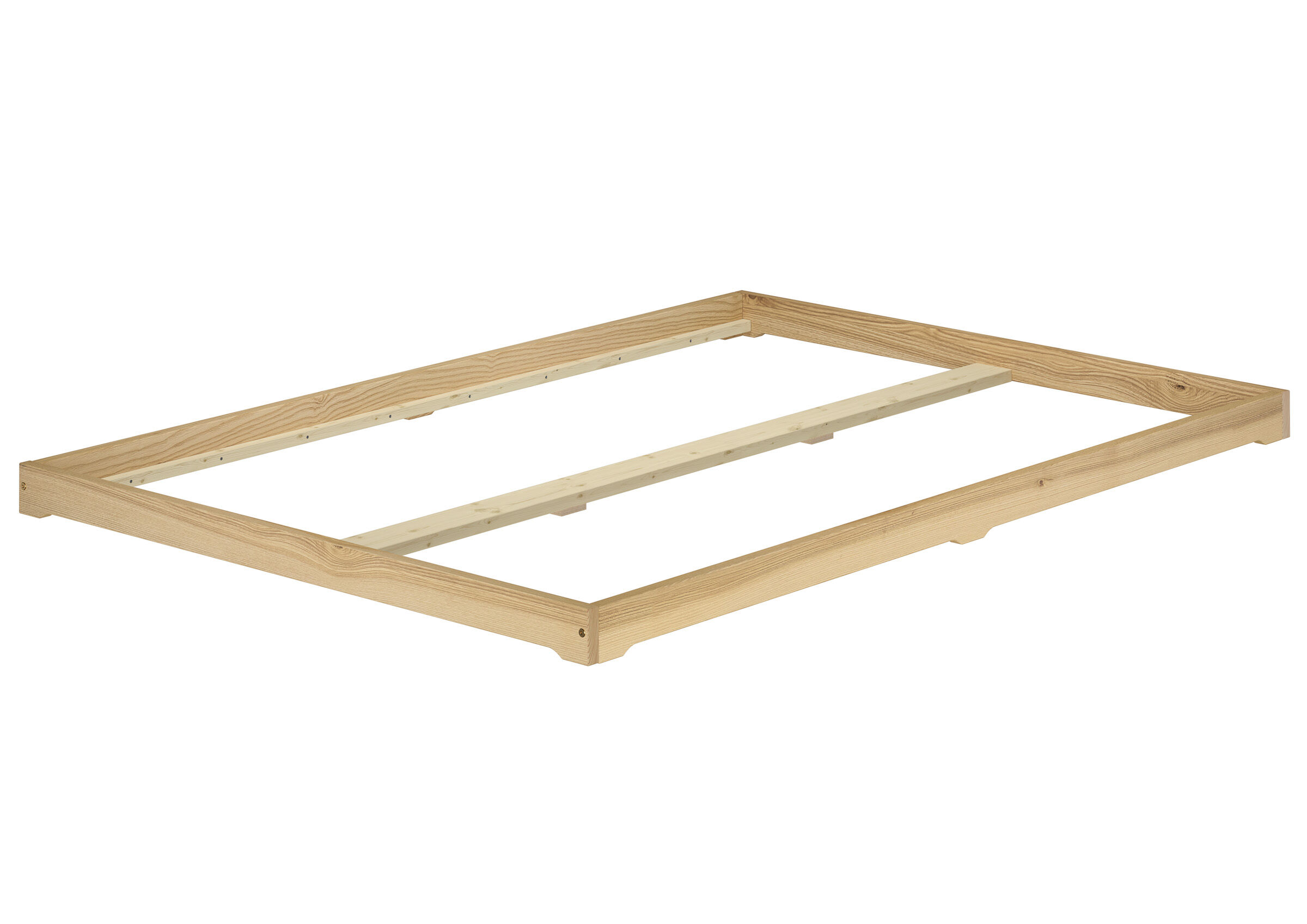 Holz, Eschenholz Bettrahmen 140x200