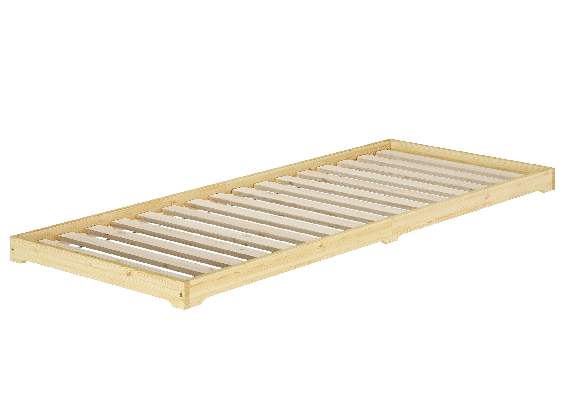 Maschine, Rampe, Praktisches Einzelbett 90x220 mit Rollrost
