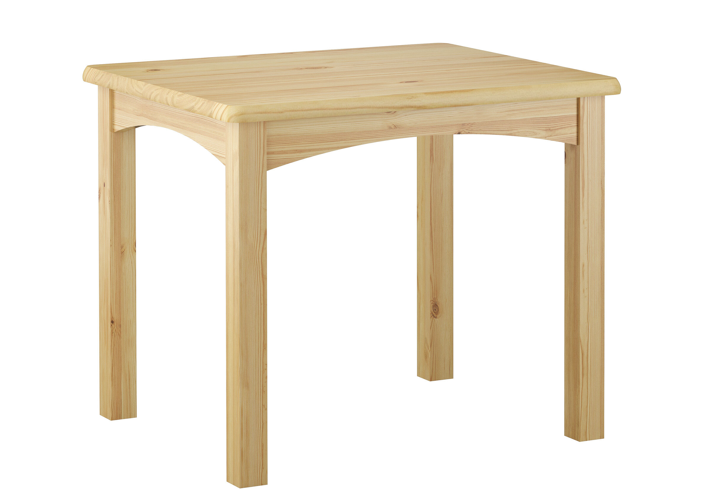 holz, tisch, ausholz, simpel, geometrisch, Kindertisch-Massivholz-Kiefer
