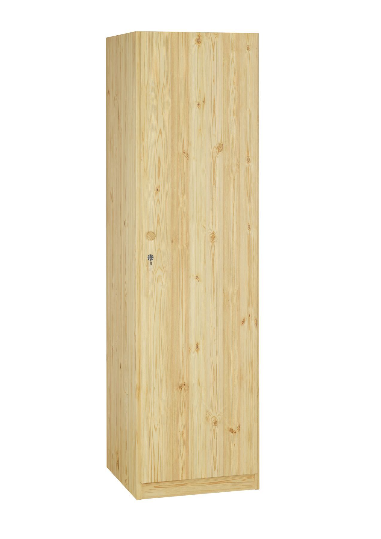 Korpus, Schrank, Holz, Schrankhöhe-hoch, Massivholz-Optik, Massivholz Schrank aus Kiefer