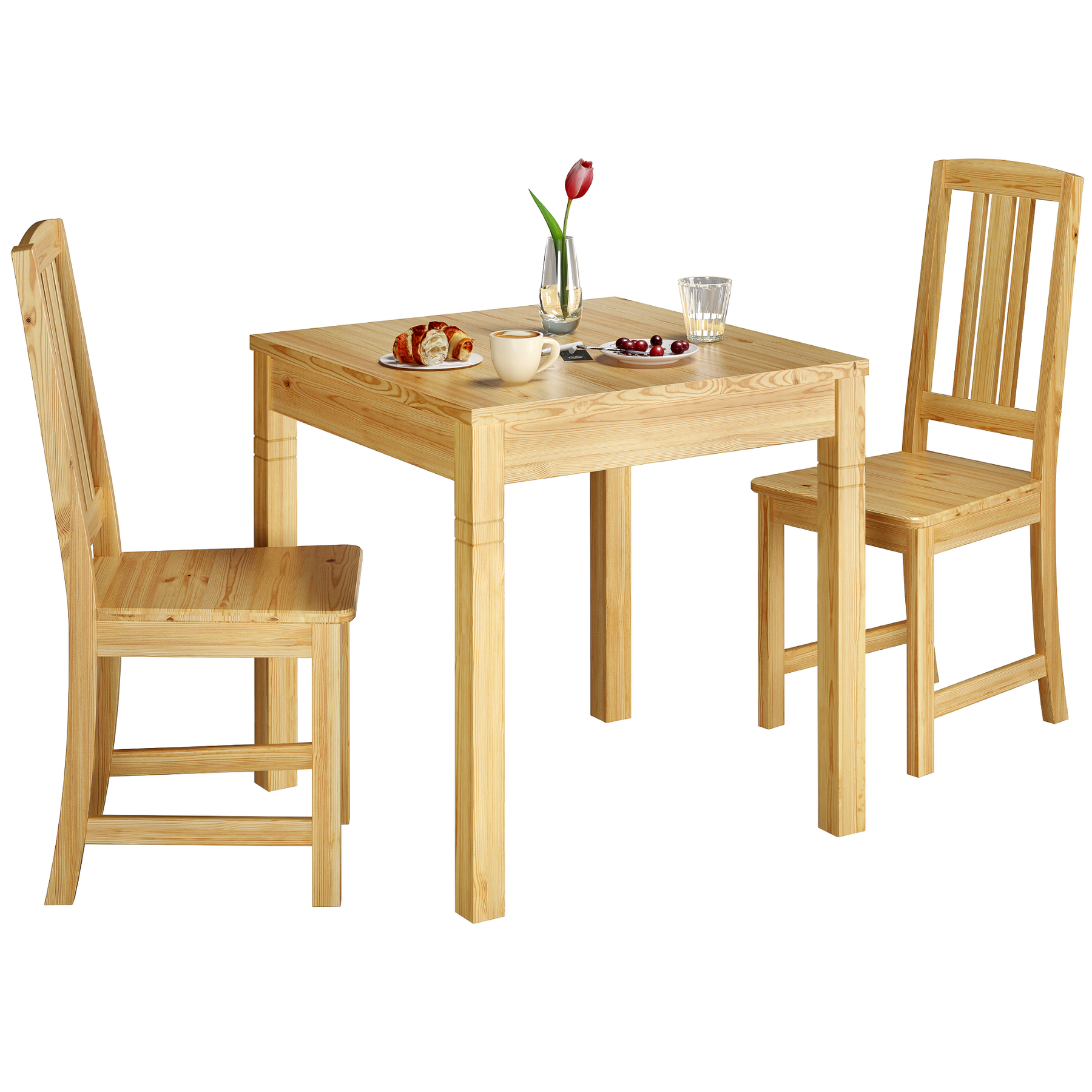 Holztisch, Esstisch, Massivholz, Naturholz, Hellholz,