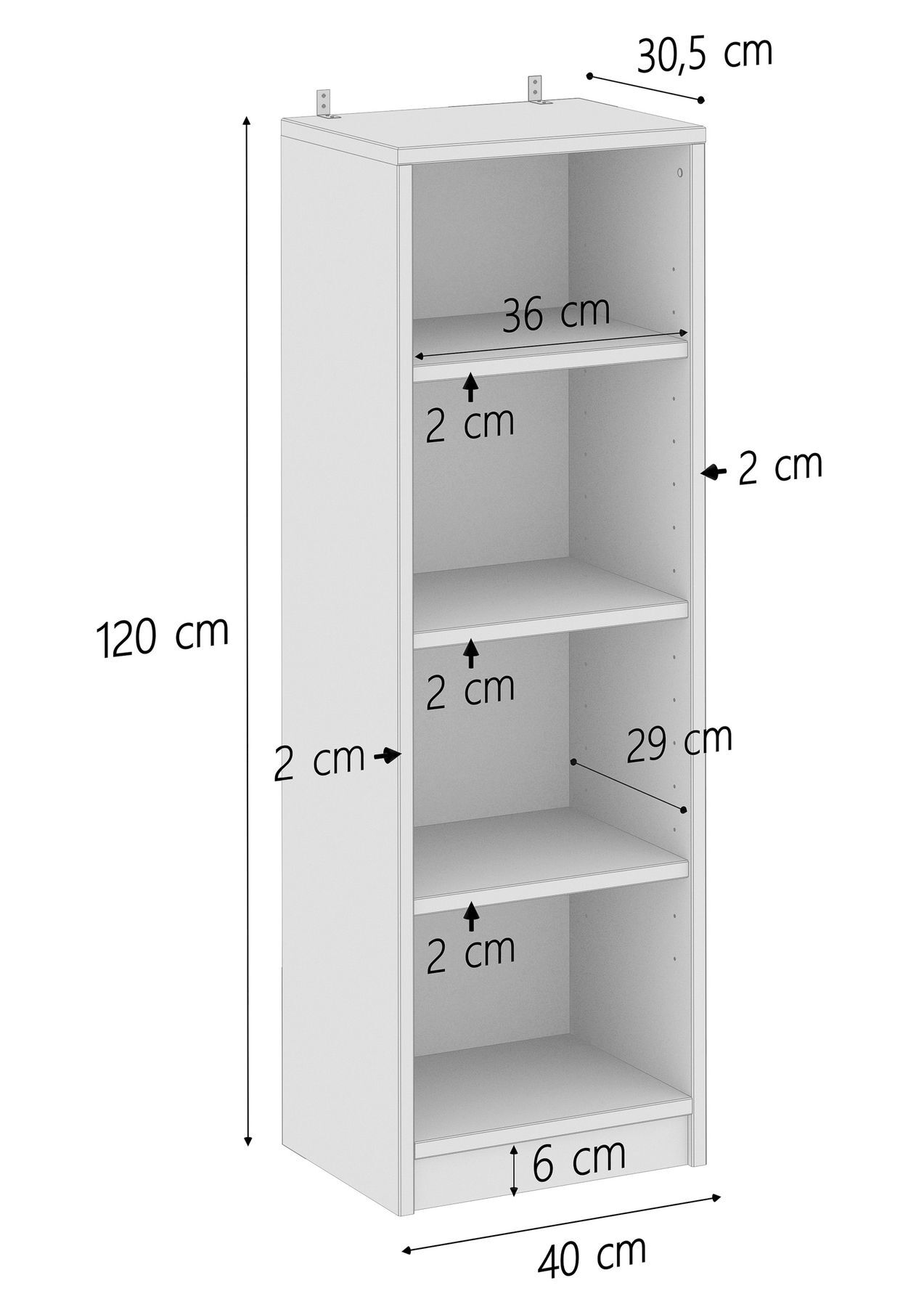schrank, regal, hochschrank, aufbewahrung, holzoptik, skizze