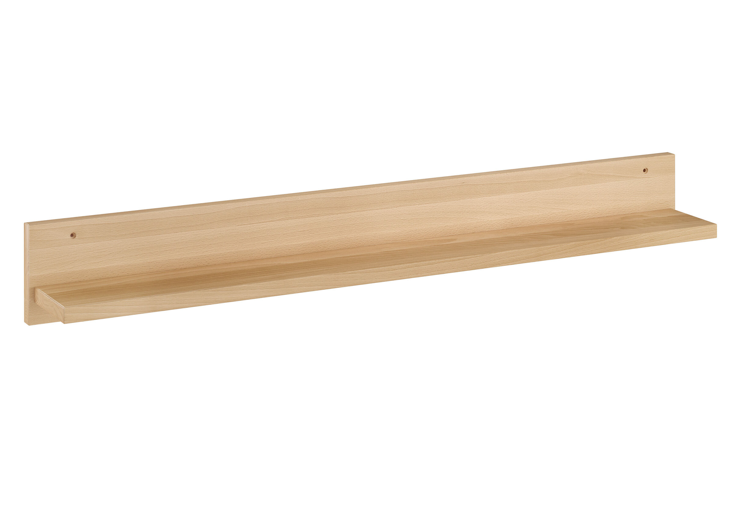 Ablage, Holz, Längste Leiste aus echter Buche 140 cm