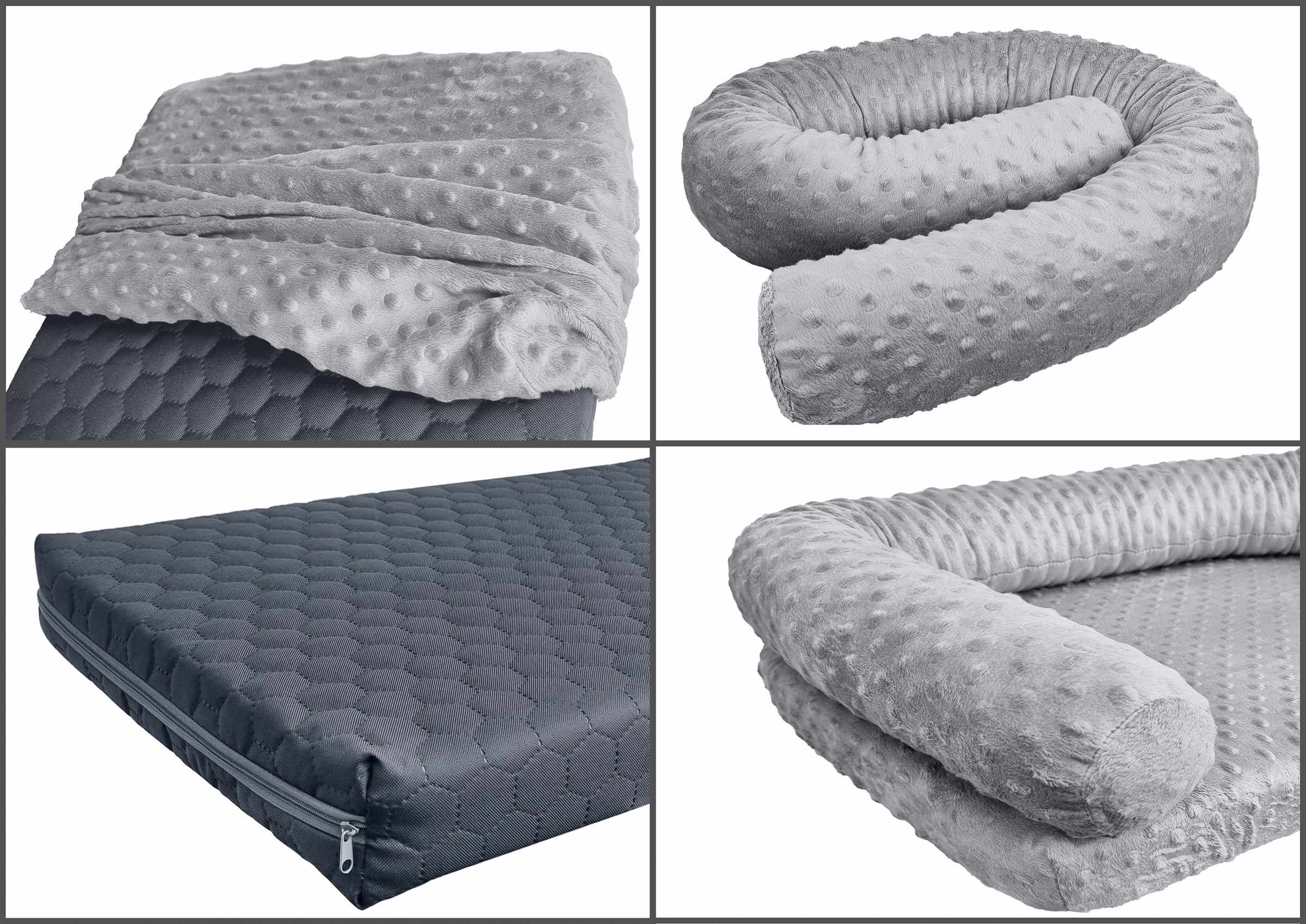 de, de, Matratze und Kissen für Hundebett