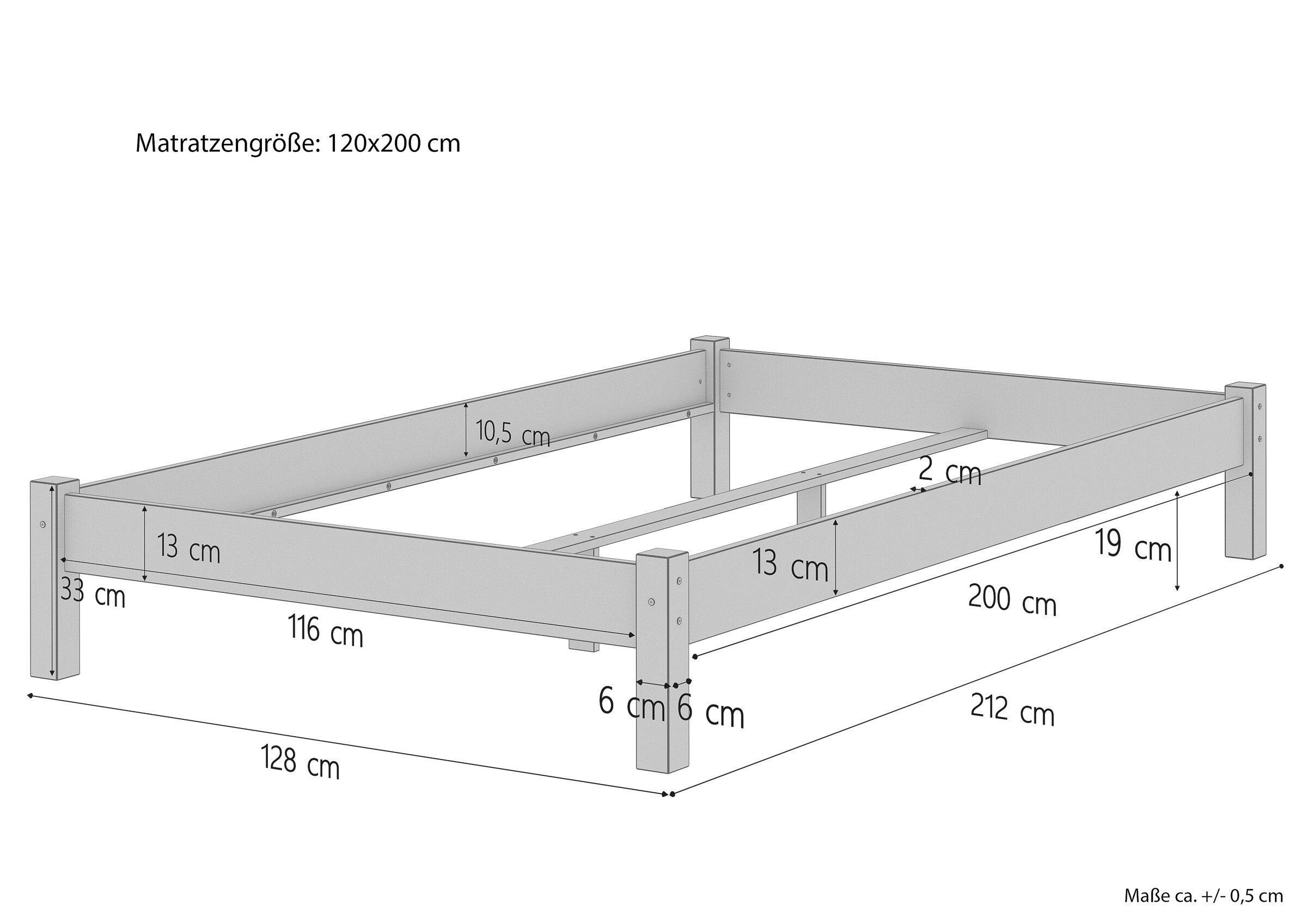 Diagramm, Handlung, Schublade, Mobiliar, Krippe, Skizze mit Maße