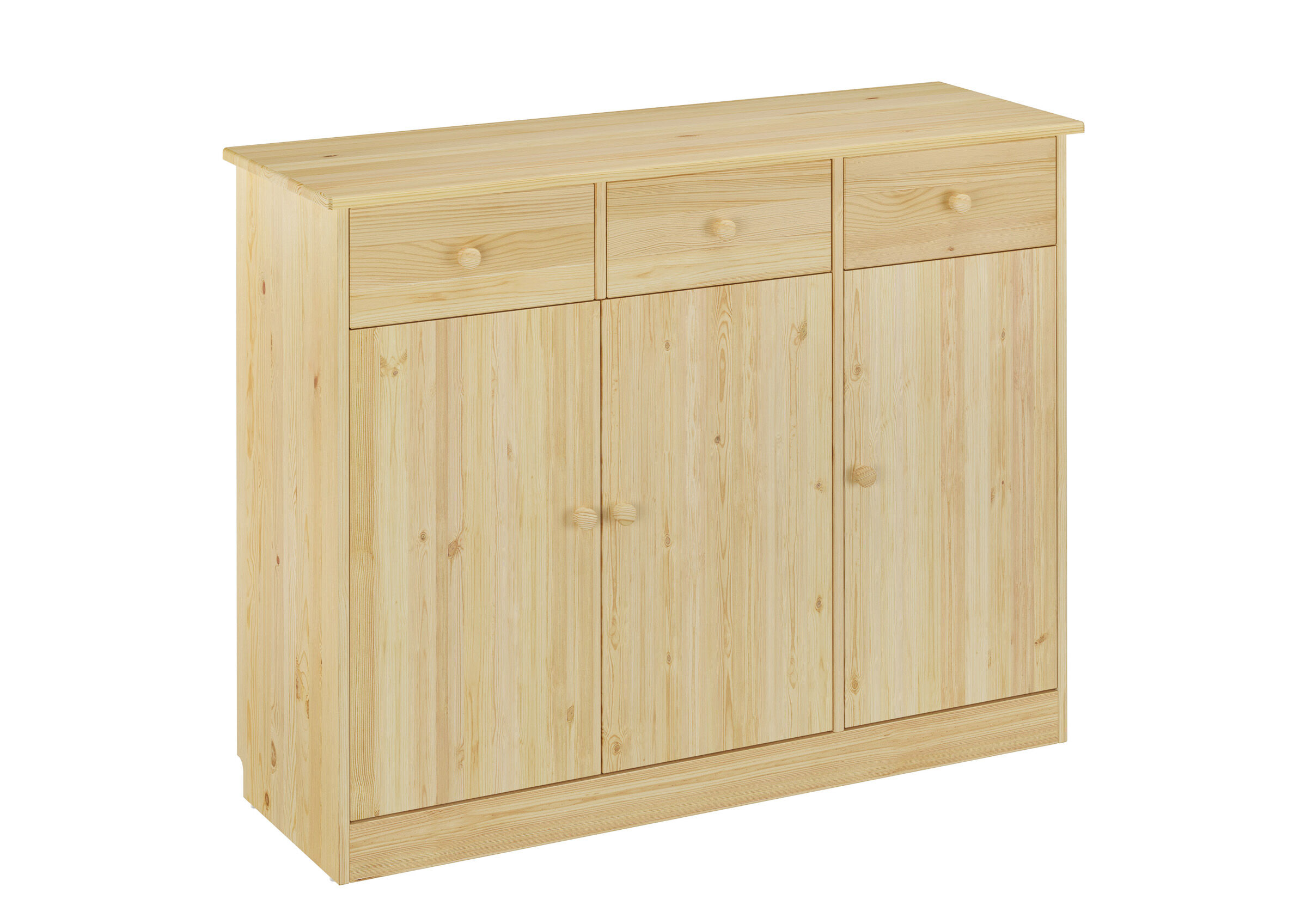 Moebel, Anrichte, Schrank, Kabinett, Massivholz Kommode aus Kiefer