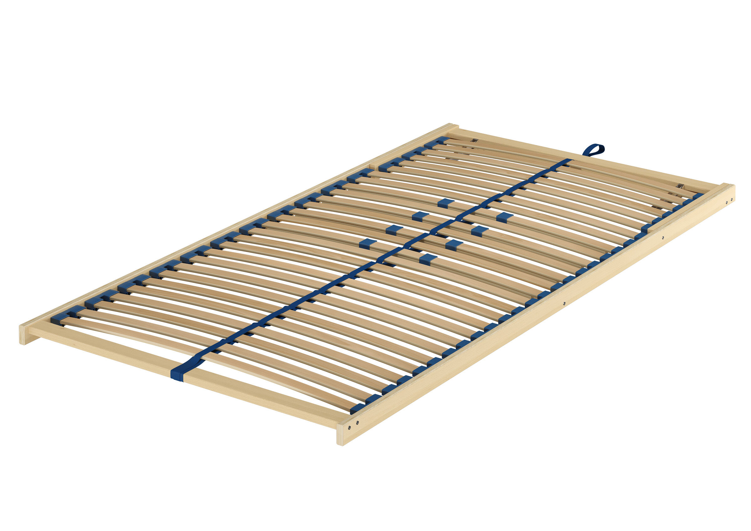 Lattenrost, Holzrahmen, Lattenrost-Bett, Lattenrost, Blau, Holz, Lattenroste, Komfort-Lattenrost