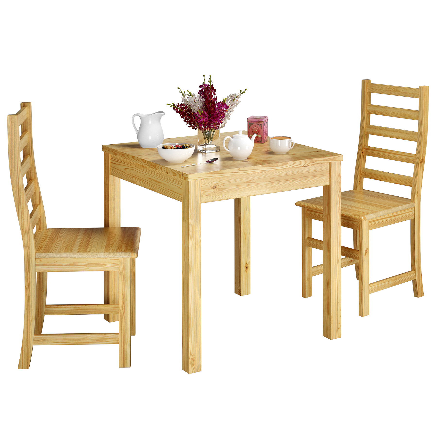 Esstisch, Holz, Küche, Stuhl, Holzstuhl,