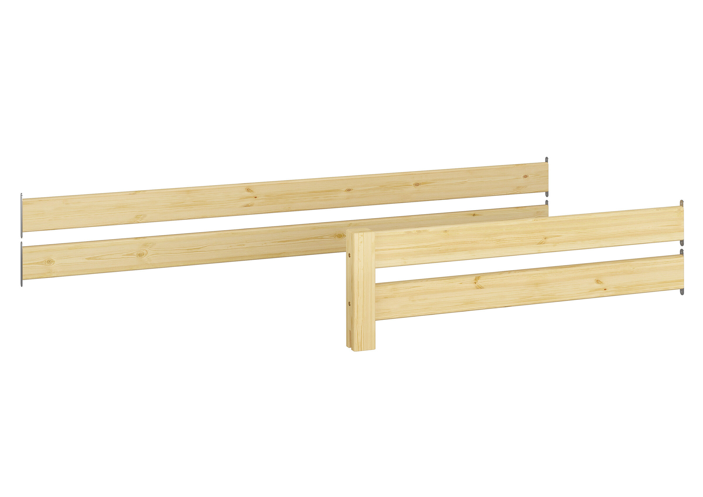 Holzlatten, Wandregal, Holzbaustoff, Nordische Furnier, Holzlatten-Wandregal, Kindersicherung Kiefer natur