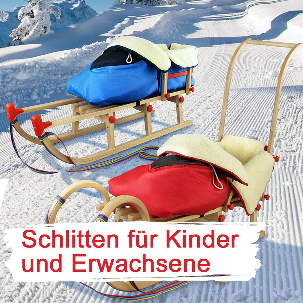 Schlitten, Draußen, Natur,