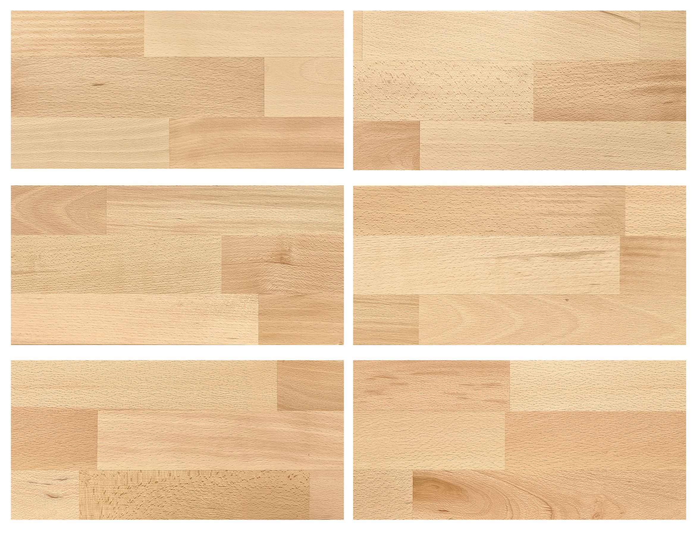 Holzboden, Parkett, Holz, Paneele, Fußbodenbelag, Musterbeispiele des Buchenholzes