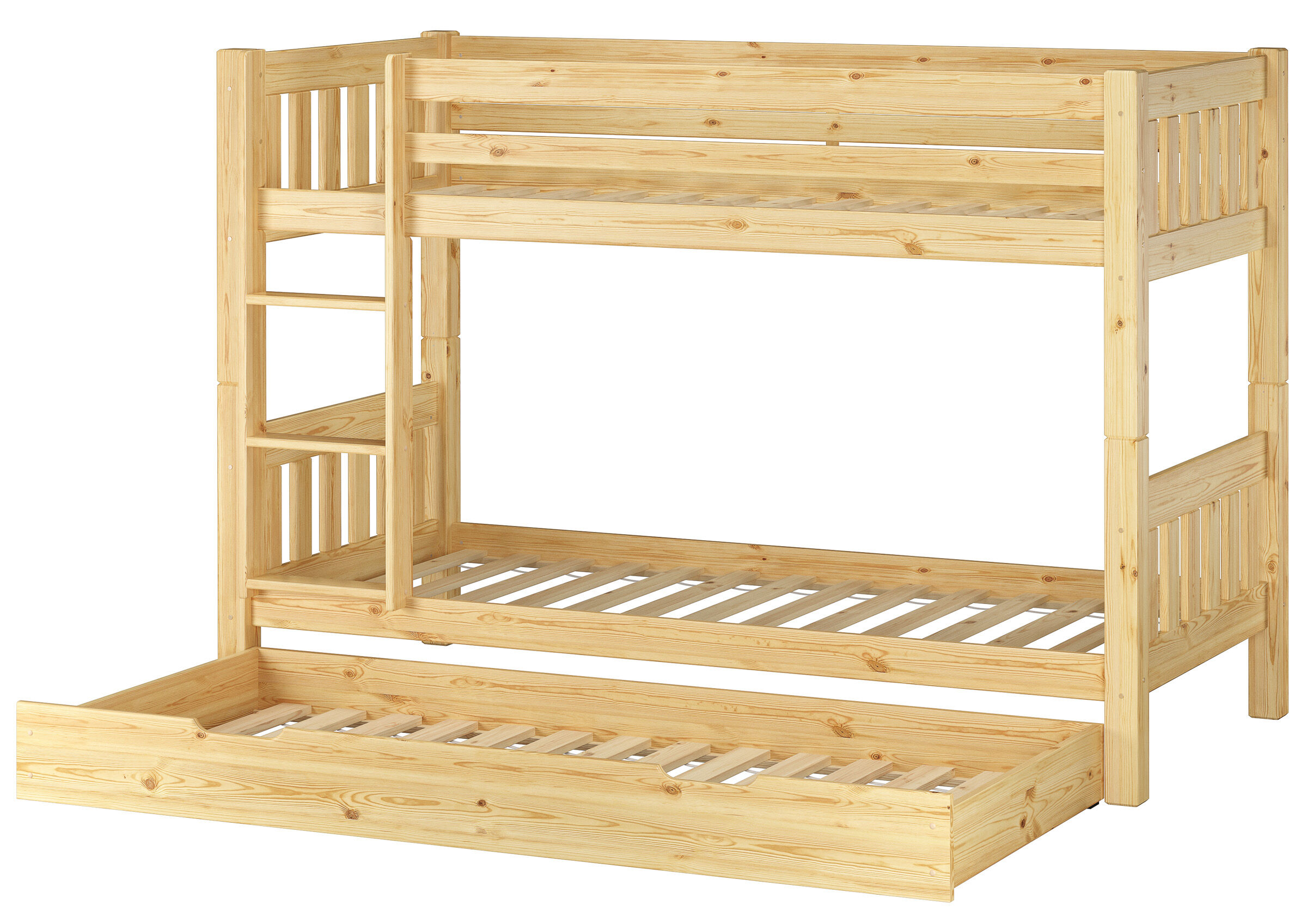 Etagenbett Kinder Rollrost Kinderetagenbett massiv Kiefer Kinderzimmer Stockbett Hochbett Zubehör wählbar V-60.06-09