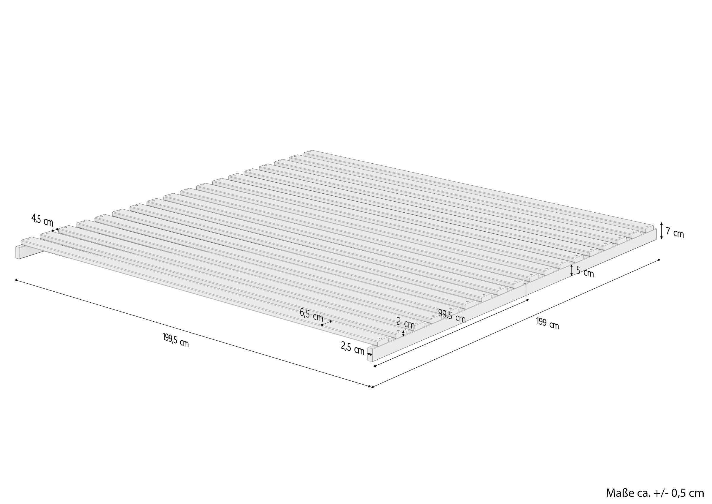 lattenrost, rostrad, holz, slatted, betttagebuch, Skizze Metallfreier Rost