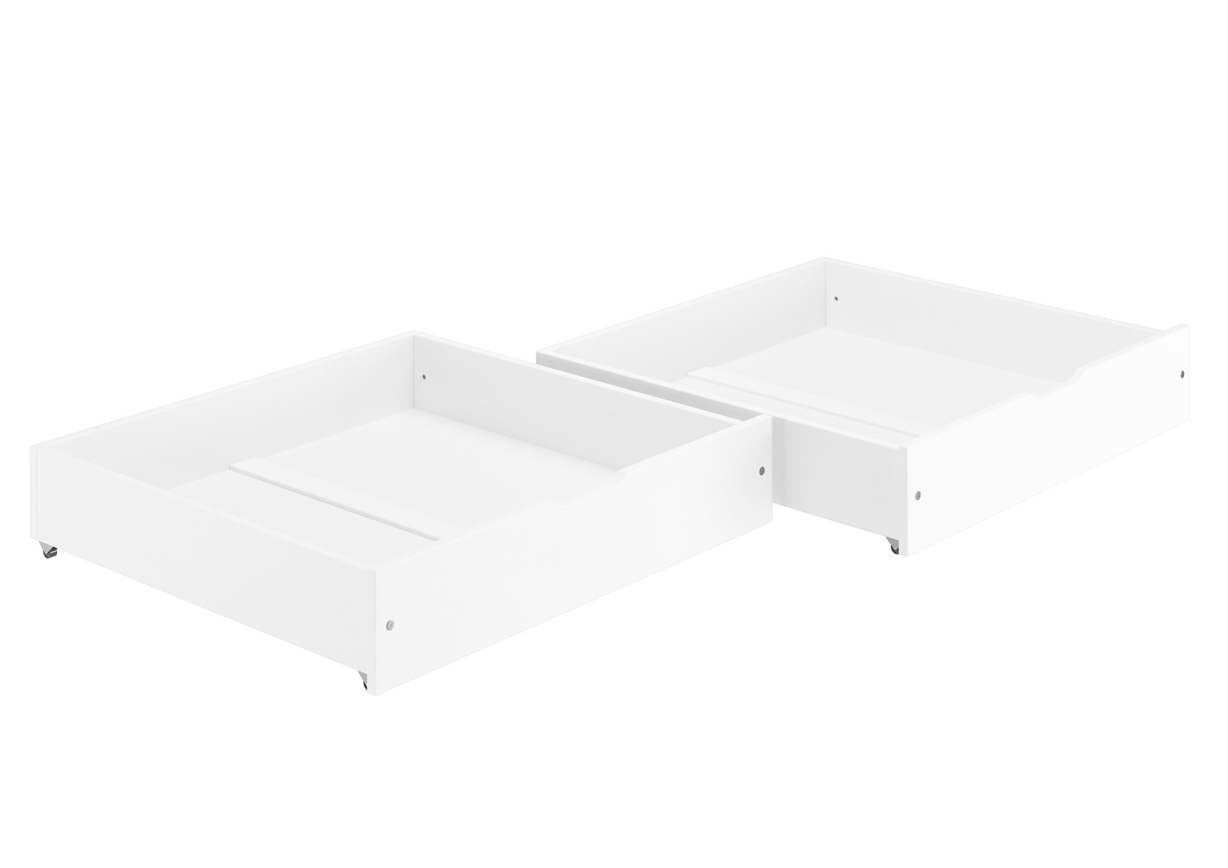 bettkasten, bettkasten-rahmen, schublade, schlafzimmer, weiß, Bettschublade aus Buche