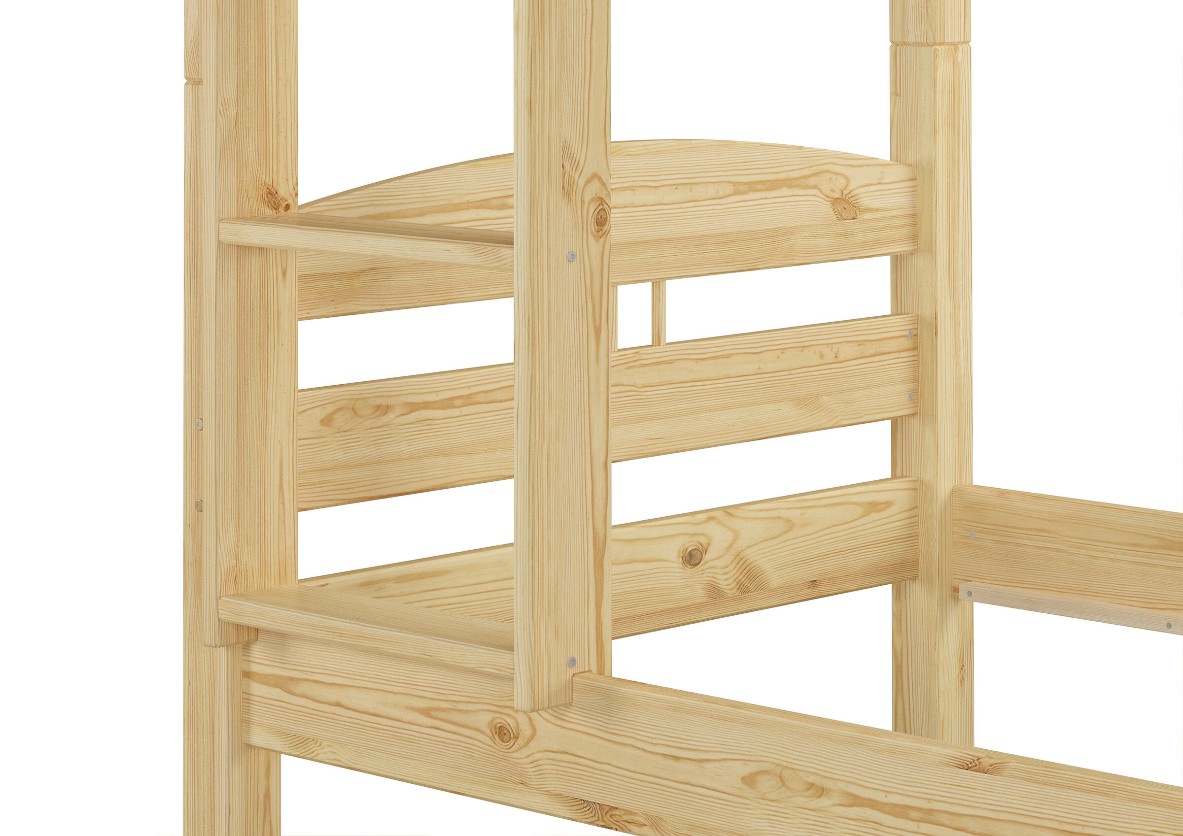Holzstuhl, Holzrahmen, Naturholz, Holzlatten?, Holzstuhl-Besonderheiten, Kiefer Etagenbett Kinder