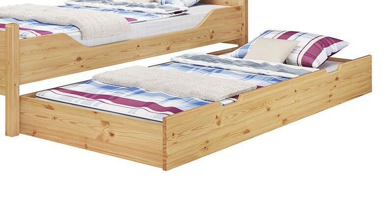 Holzbett, Etagenbett, Bettgestell, Kojenbett, Bett mit Stauraum?, Gästenbett