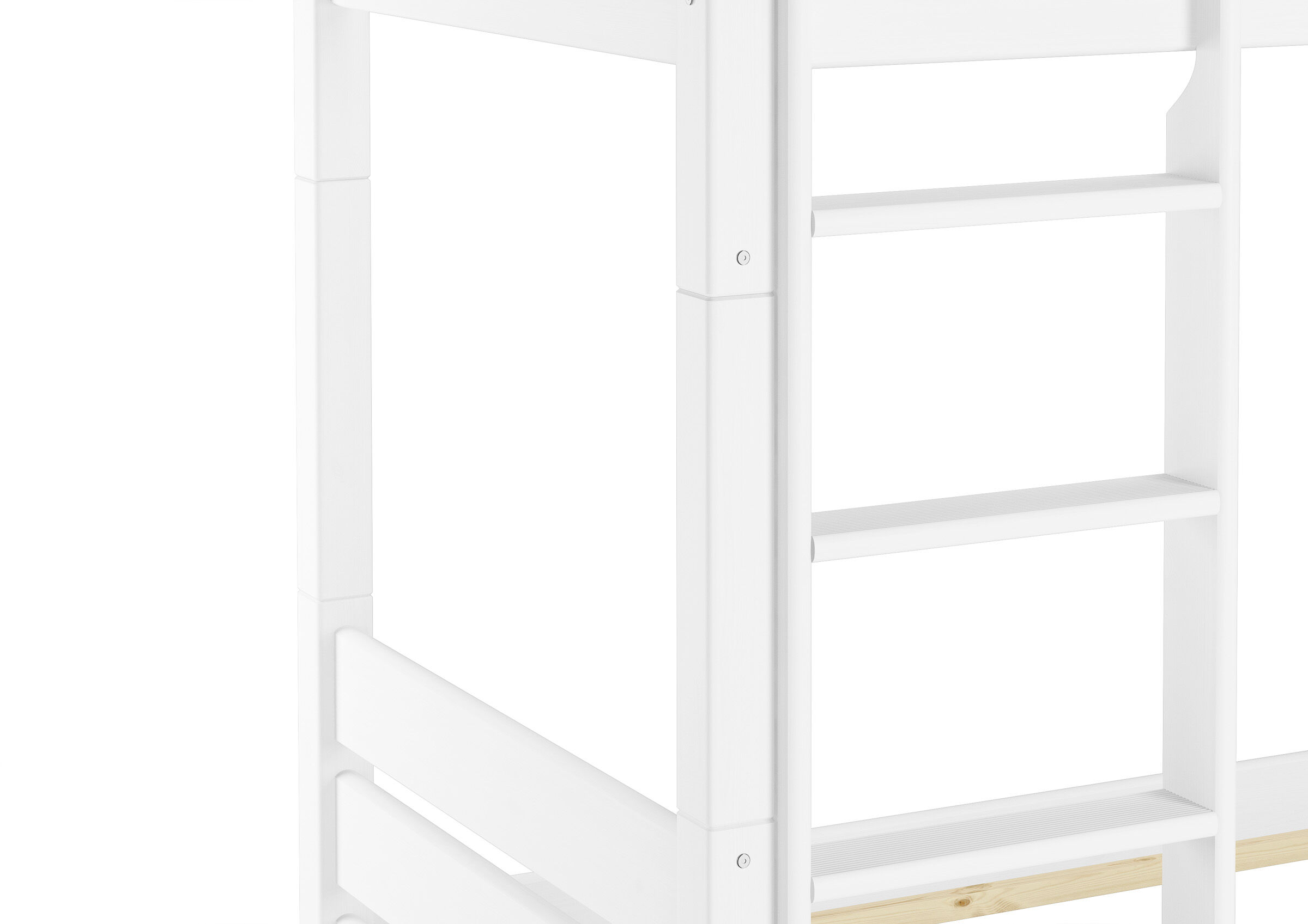 weiß, Holzregal, Aufbewahrung, Gestell, Regalboden, Etagenbett Kiefer weiß teilbar