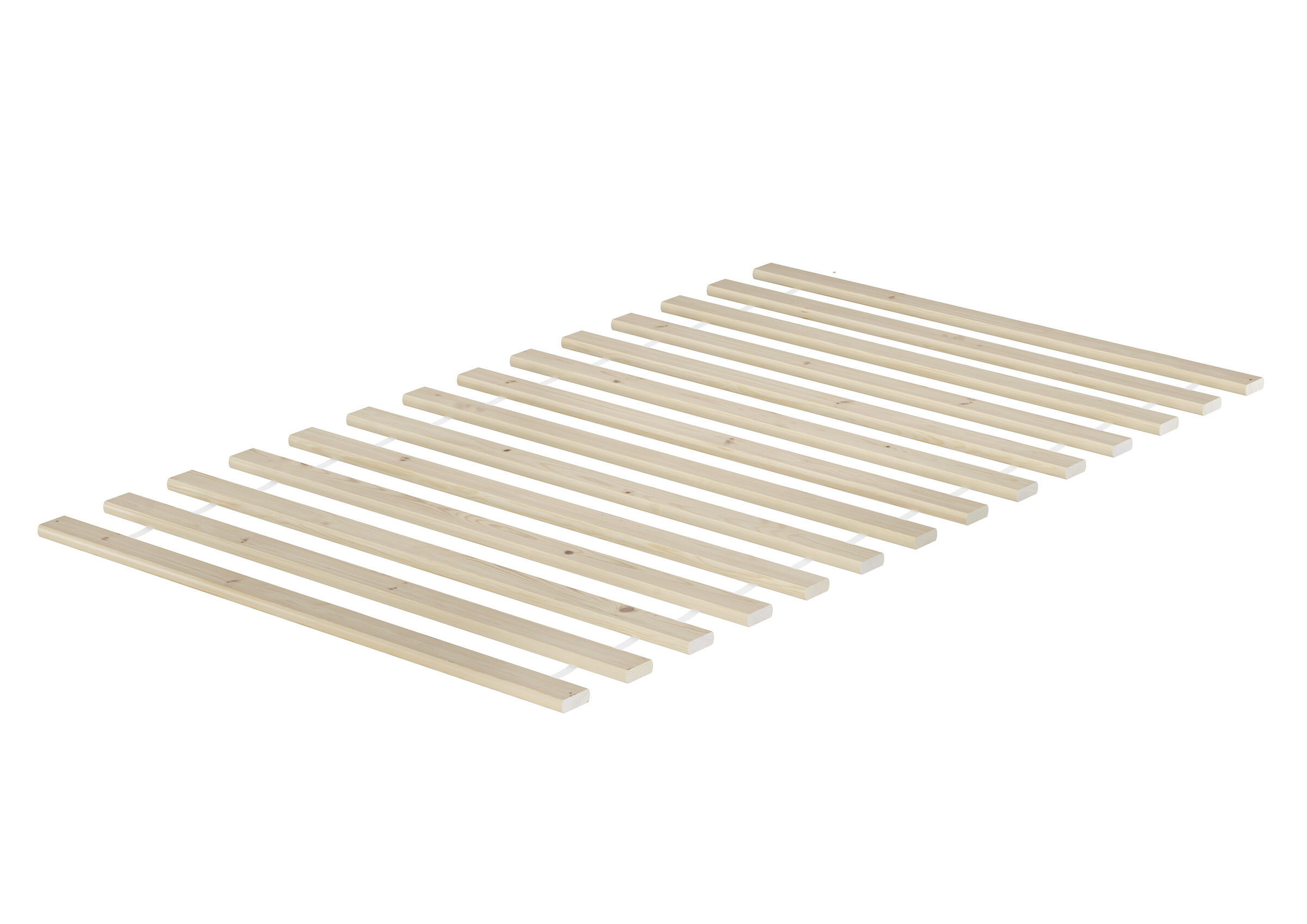 Fichte/Tanne Standard Rollrost 120x200 mit 14 Leisten Standard Rollrost 120x200 mit 14 Leisten aus Fichte/Tanne für Doppelbetten