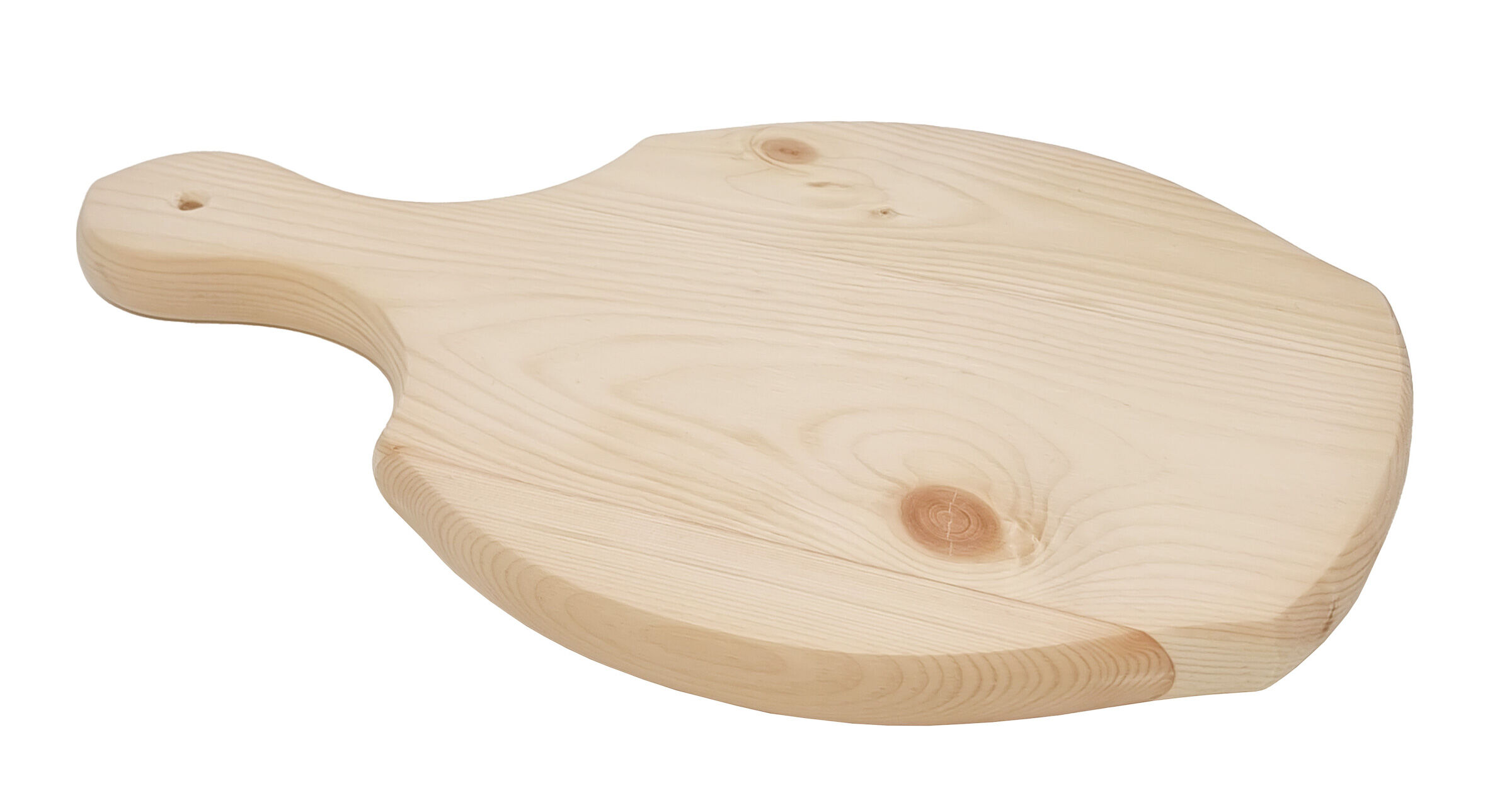Holzbrett, Schneidebrett, Kufenform, Holzmaserung, Naturholz, Schneidebrett Einzeln Zirbenholz