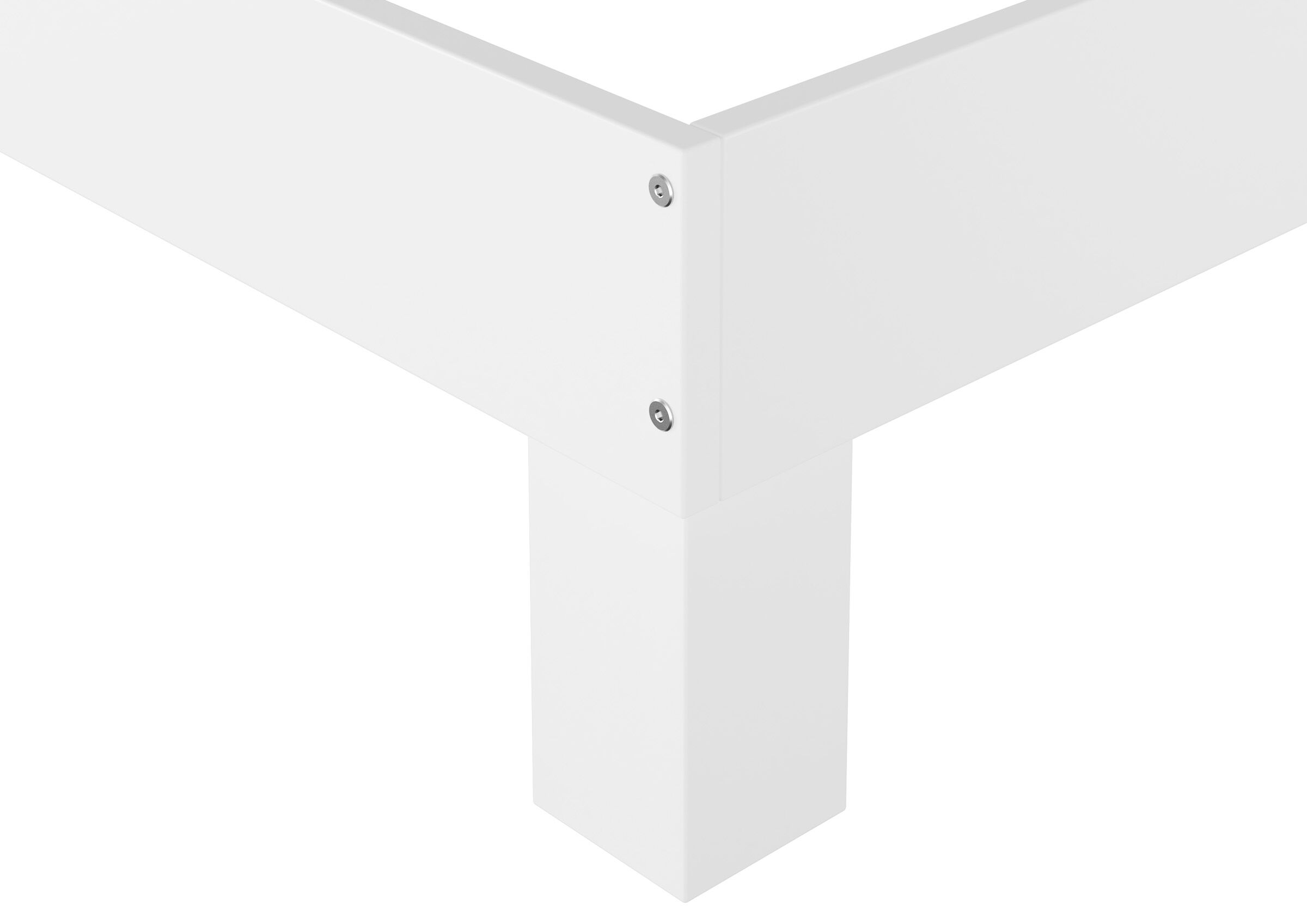 Robuster Buchenholzfuß des Doppelbettes 200x220 Waschweißer Fuß des Massivholzbettes 200x220
