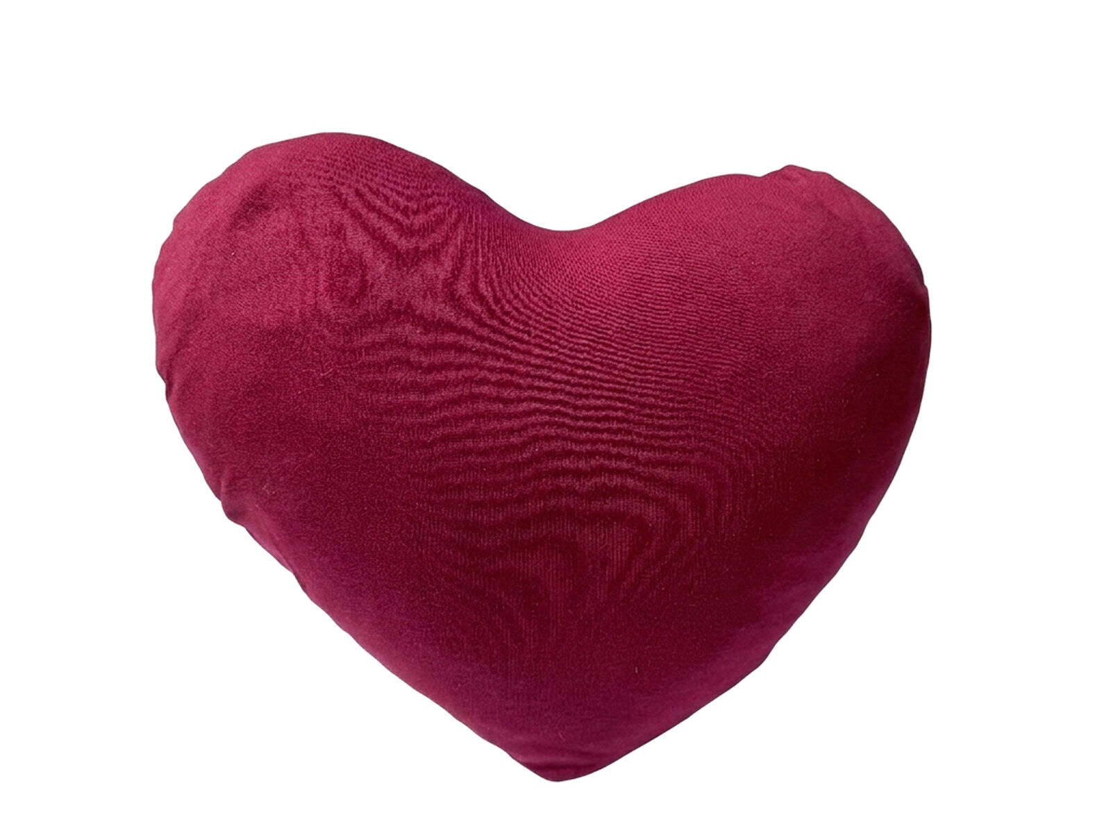 Herz-Kissen, Samtkissen, rot, Herzform, Kuschelkissen, Zirbenflocken-Kissen Herzerl