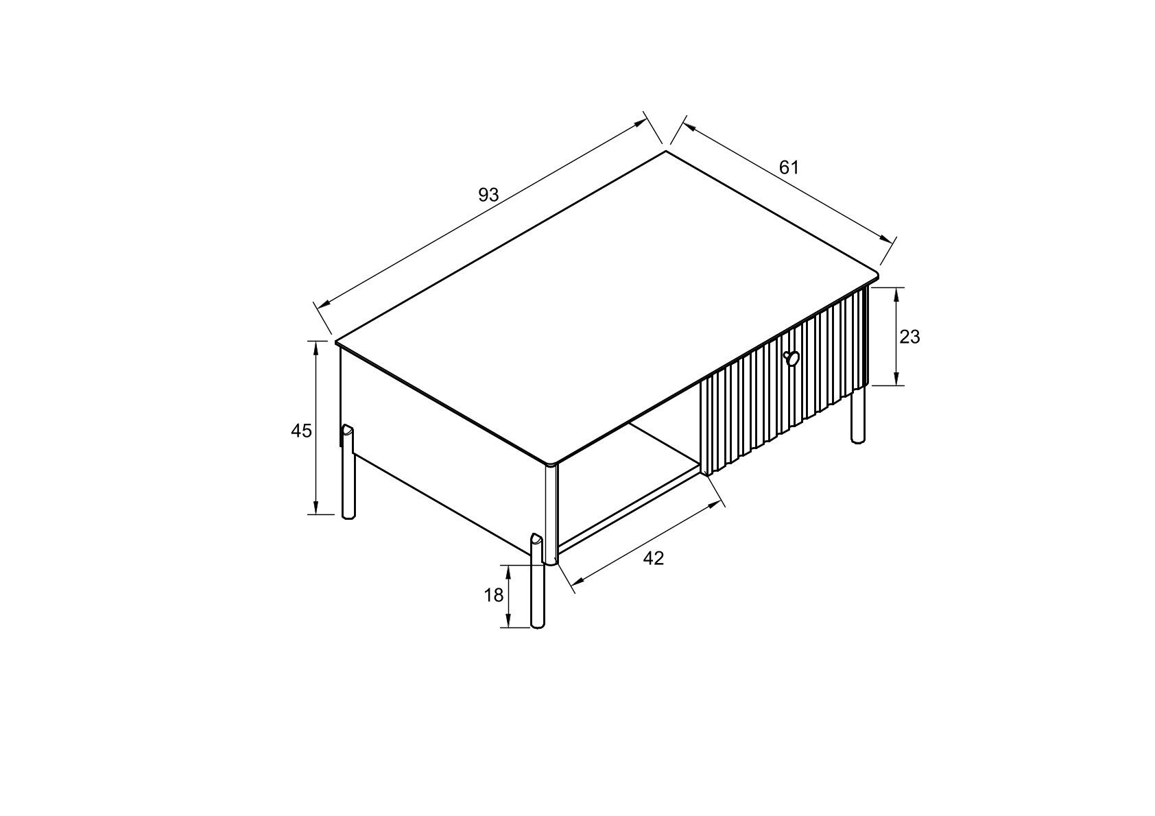 CAD-Diagramm, Diagramm, Krippe, Mobiliar, Bett für Säuglinge, Maßskizze des Beitisches aus Kernbuche