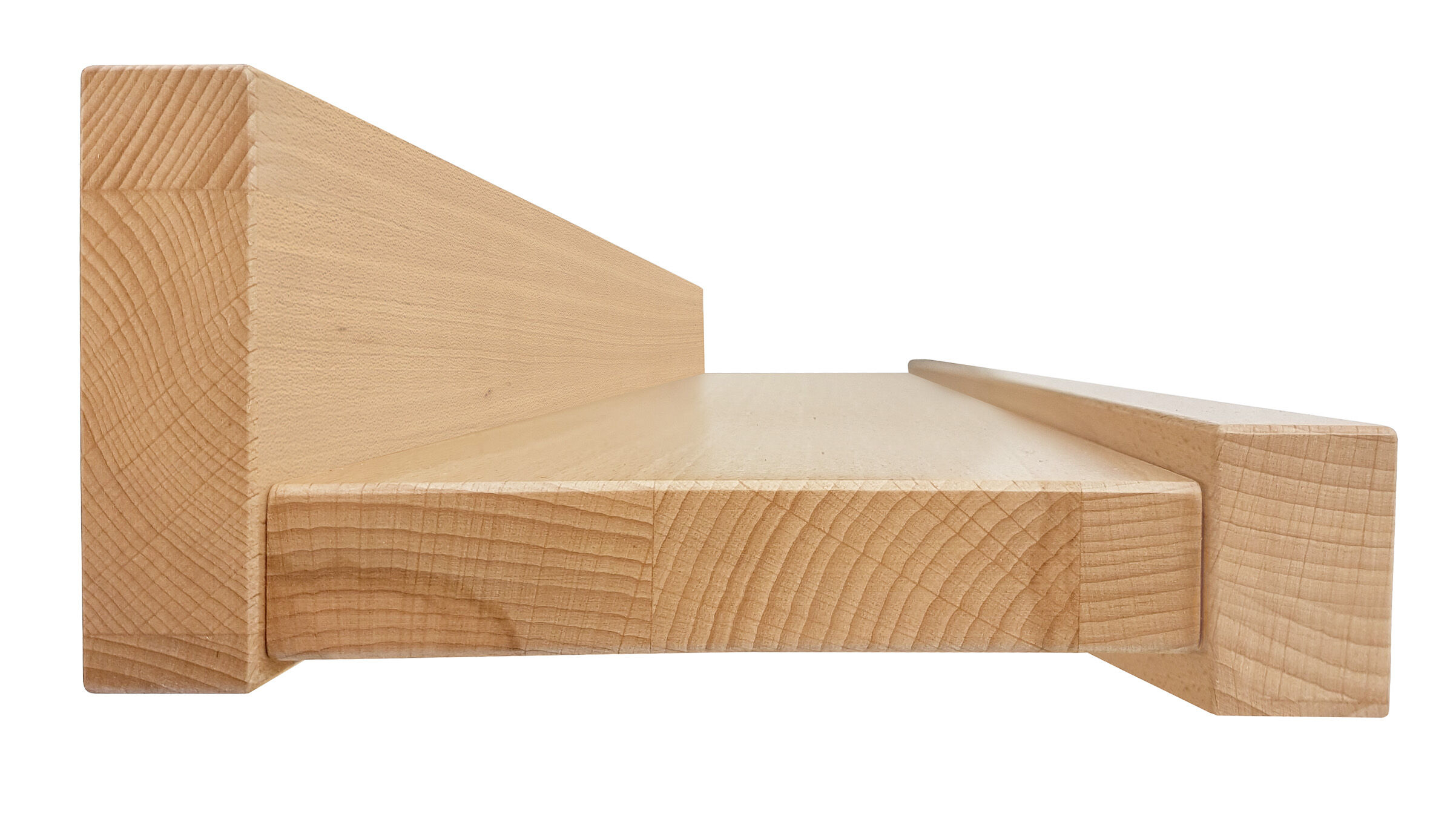Holz, Holzbrett, Klotz, Block, Holzwerkstatt, Wandregal aus Buche