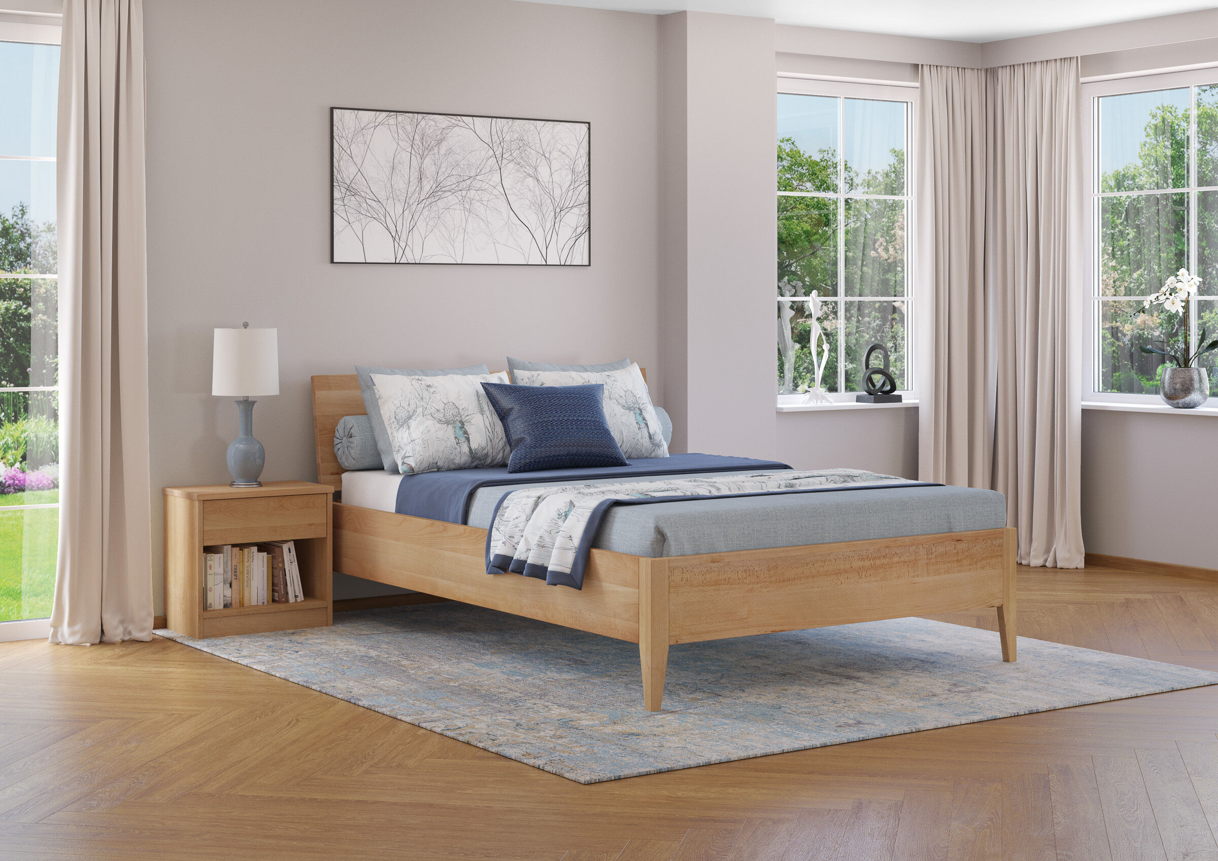 Innenarchitektur, Inneneinrichtung, Teppich, Bett, Mobiliar,