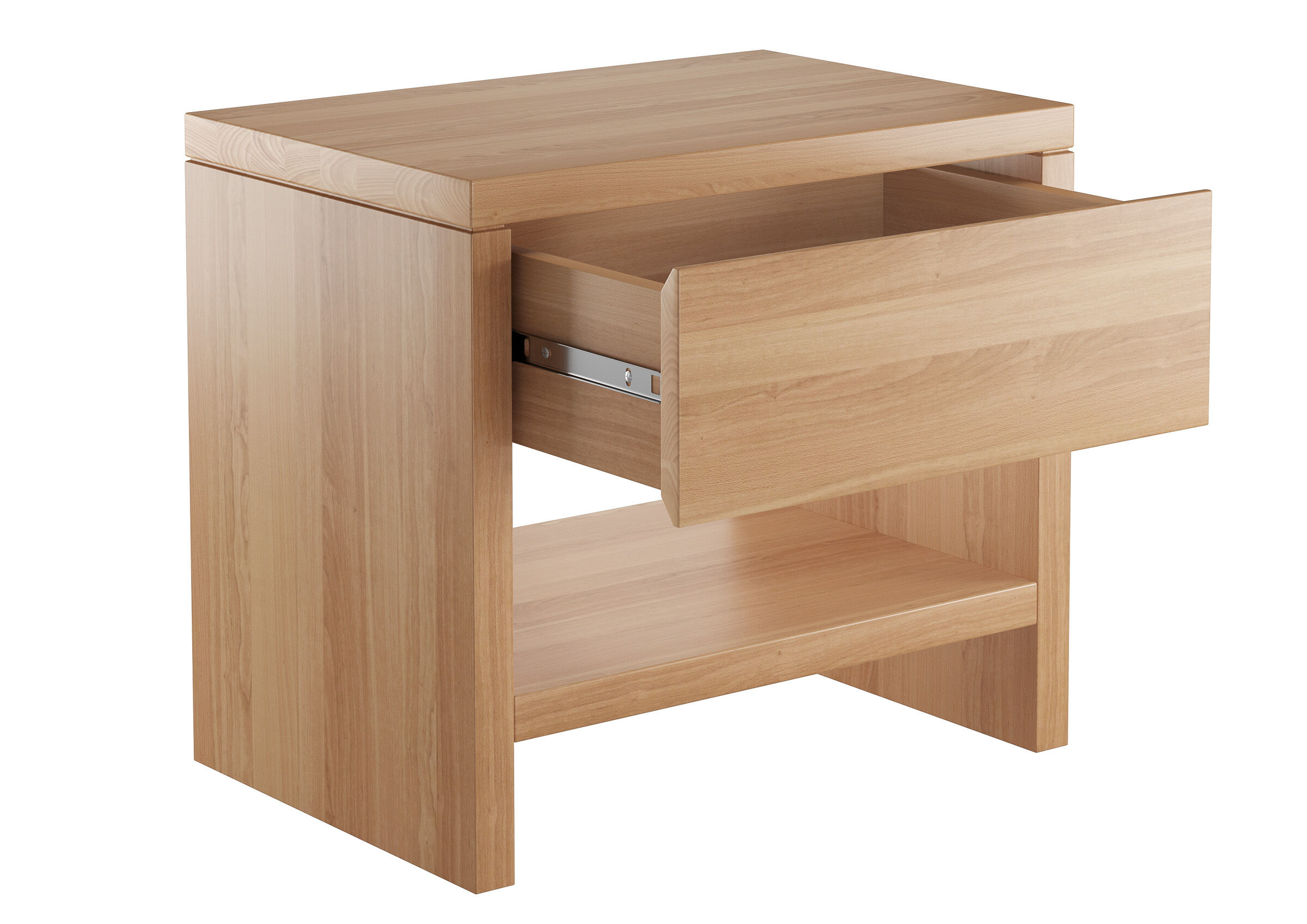 Nachtkonsole, Schublade, Holz, Massivholz, naturholz, Buche kleiner Nachttisch