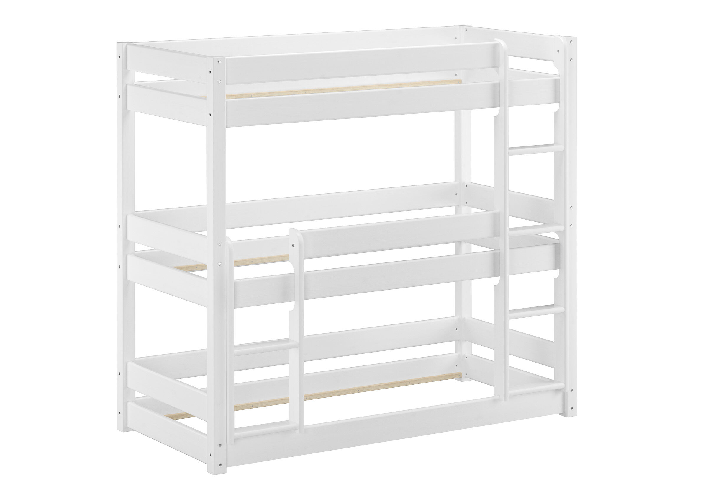 hochbett, holzlatten, weiß, Kiefer, Etagenbett, Stockbett Kiefer weiß