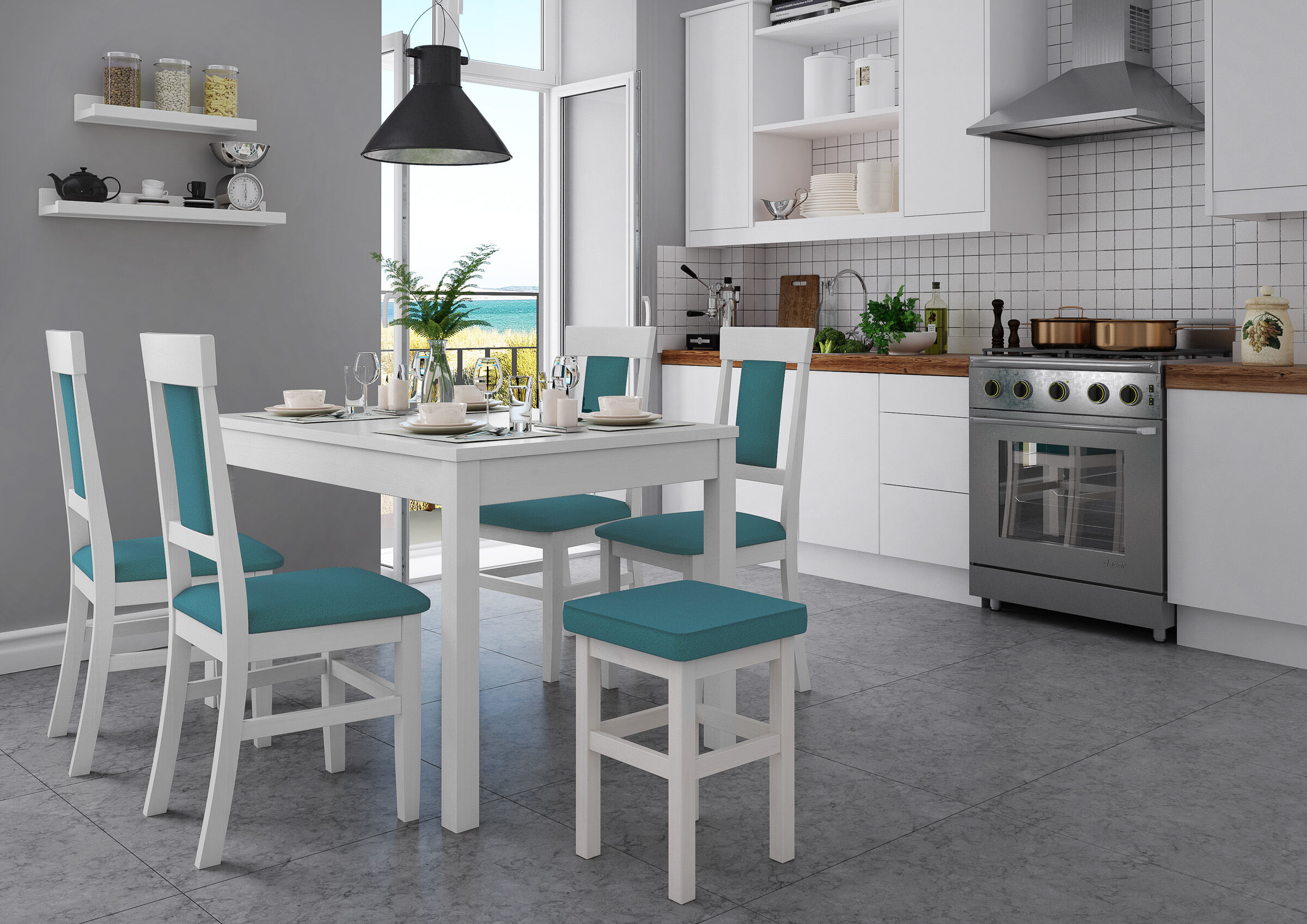 kitchen, esstisch, stuhl-sets, küchenkombination, te[%]s,