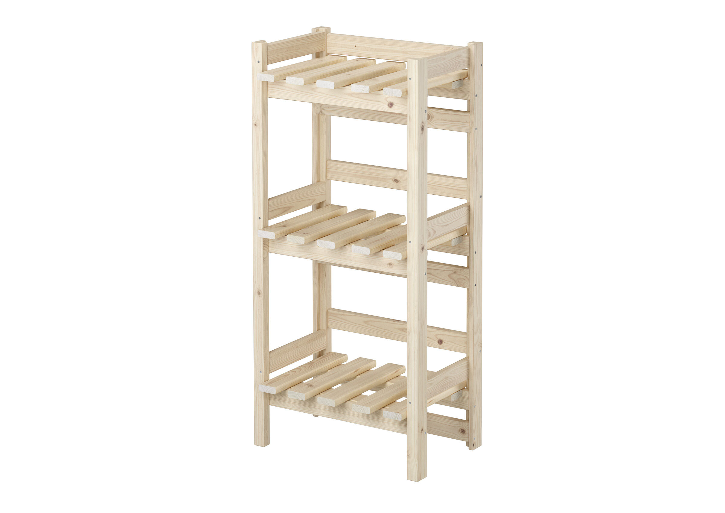 Holzregal, Regal, Holz, Aufbewahrung, Kräuter-/Gewürzregal?, Vorratsregal aus Massivholz