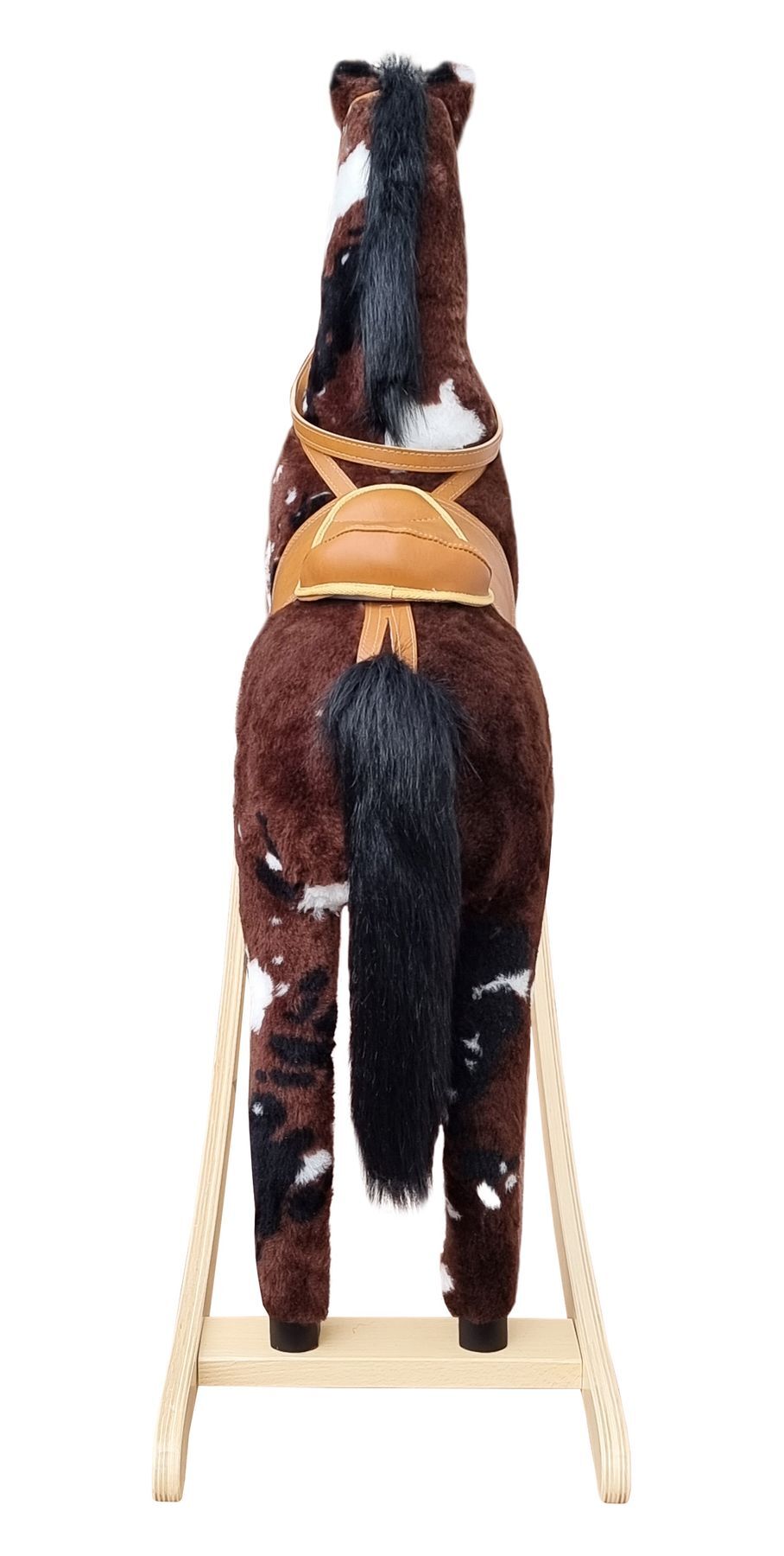 Hingabefigur, Pferd, Plüschtier, Pferd-Statue, Schaustück, Kinderpony zum Schaukeln