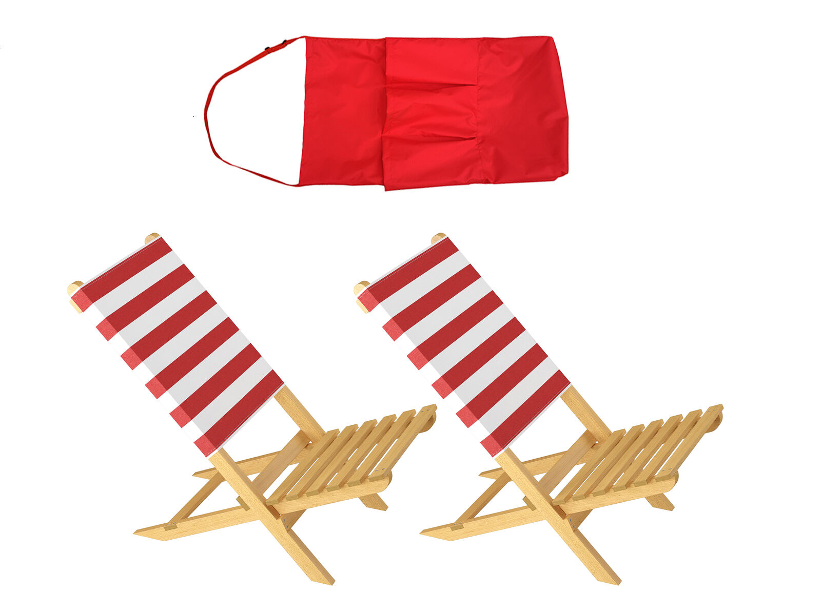 kleiner Stuhl mit Tasche