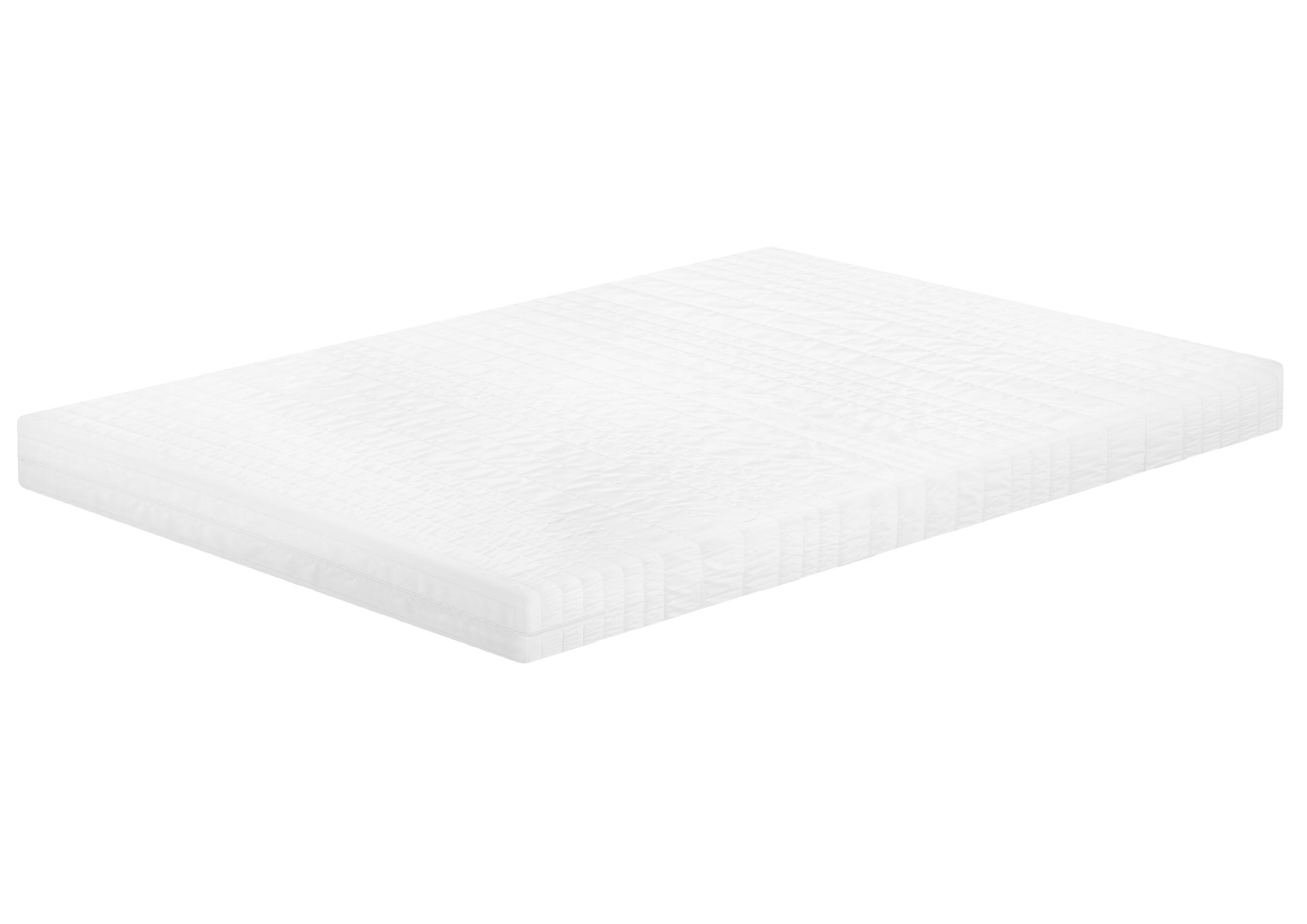 matratze, bettwaren, polster, querstich, weiß, ergonomische Matratze