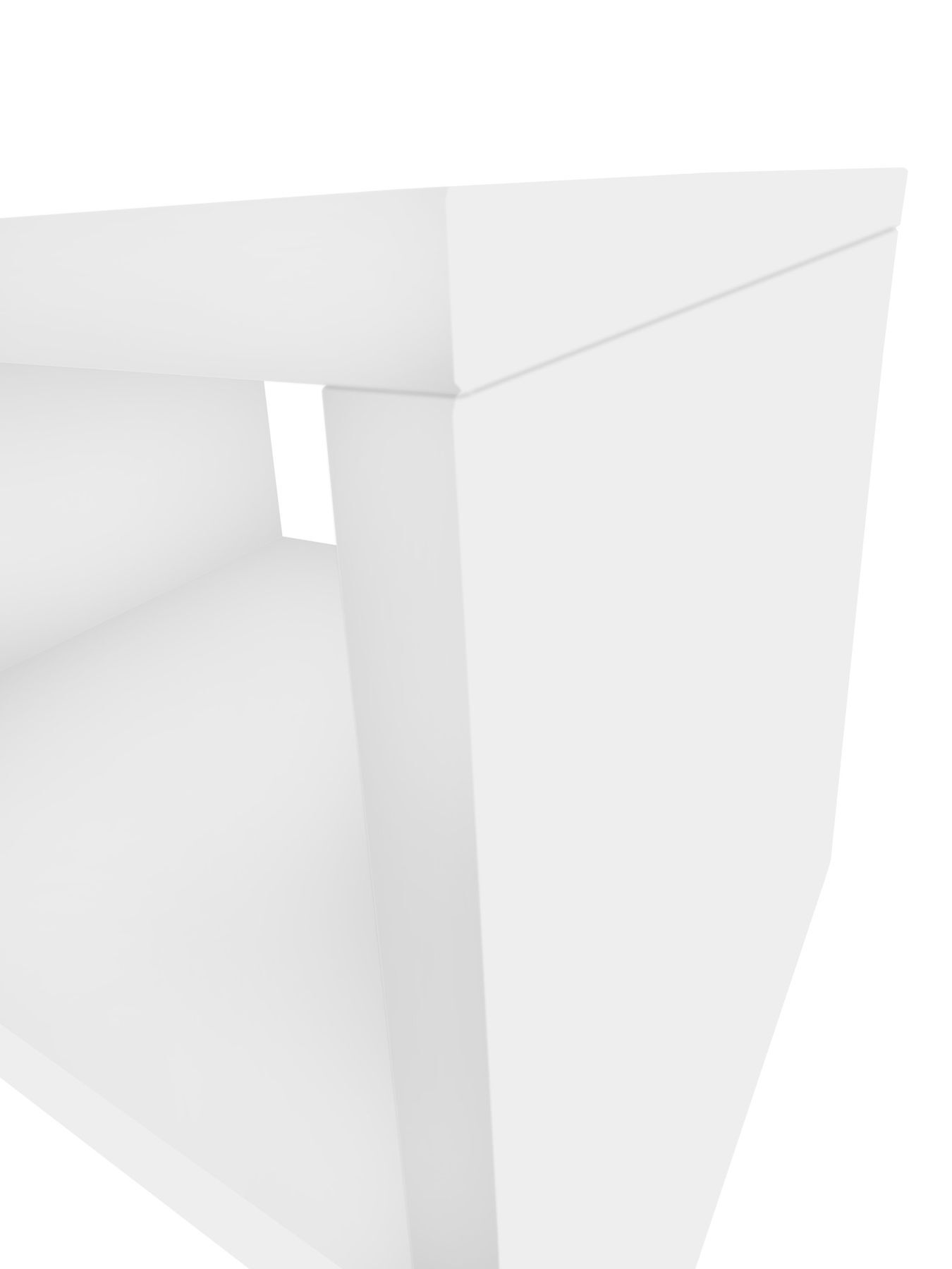weiß, Möbel, Regal, Ecke, Eckregal, Holzkubus-weiß-Buche-37x42