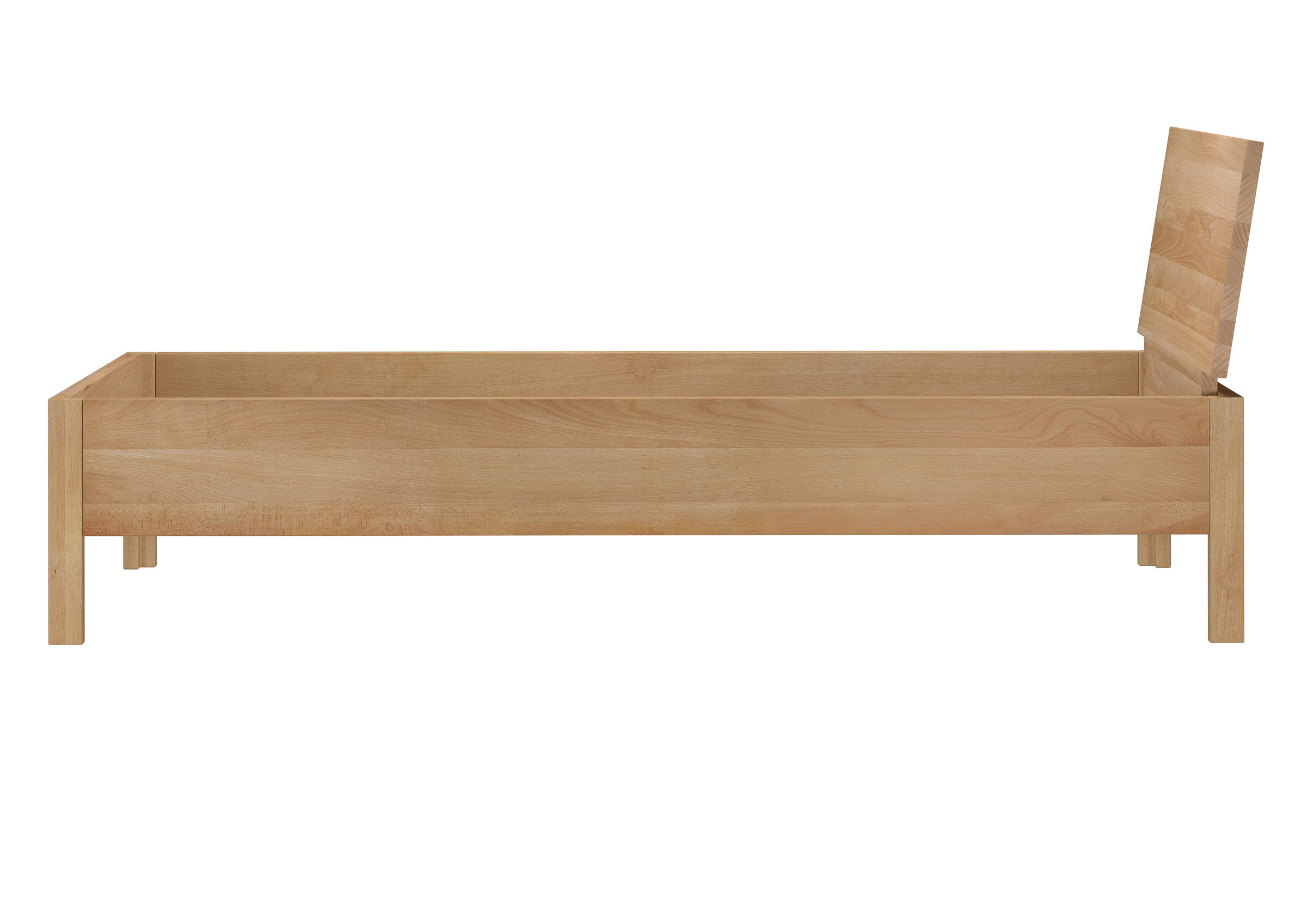 holzbetten, holzbett, massivholz, bettkasten, fußleisten, Holzbett zum Zusammenstecken