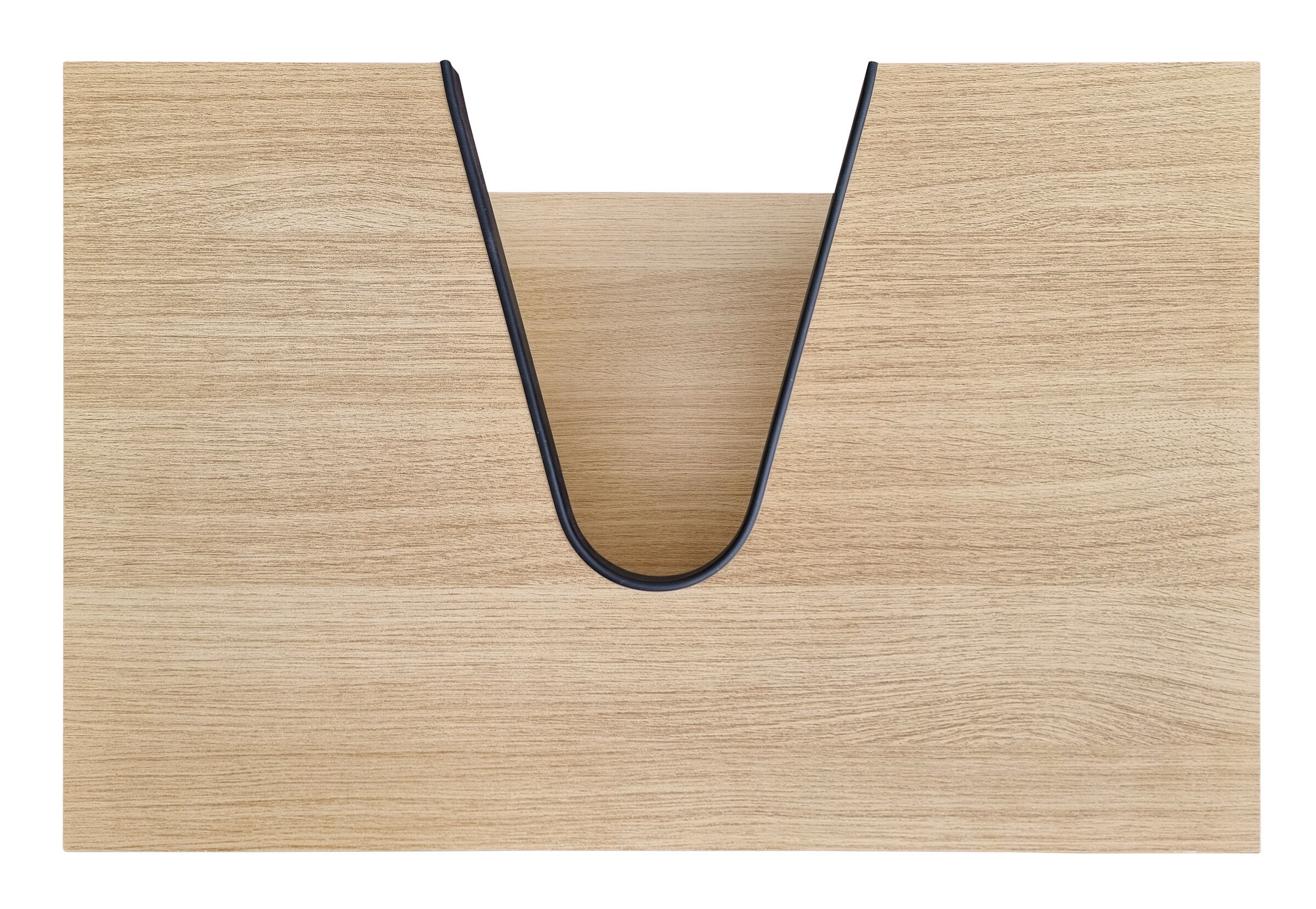 Einkaufstasche, Holztasche, braune Tasche, gedrehter Henkel, Tragetasche, Siphonmulde Standardwaschbecken