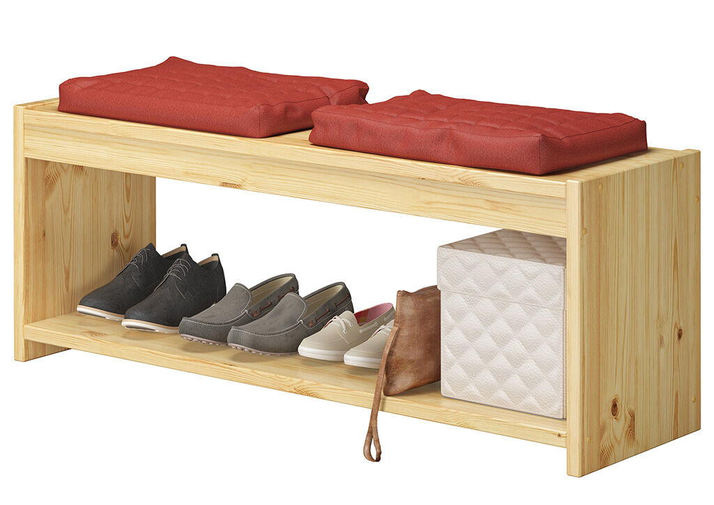 Holzregal, Schuhbank, Kissenbox, Box, Schuhe, Schuhbank