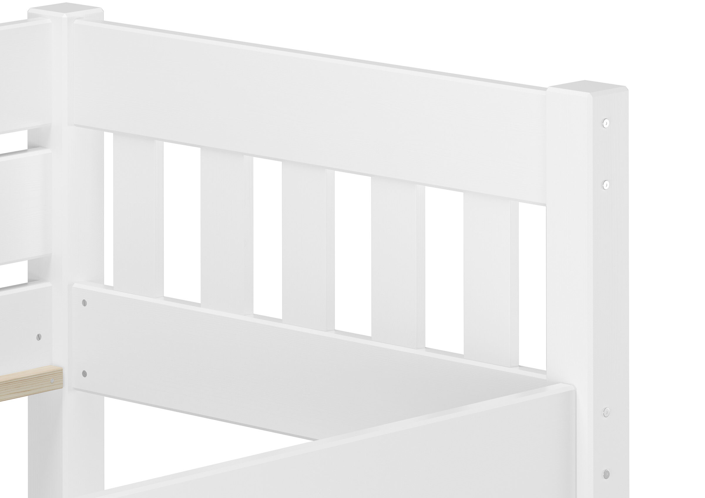 holzbeton, bett, holz, kinderbett, gitterbett, Holzbett Kiefer