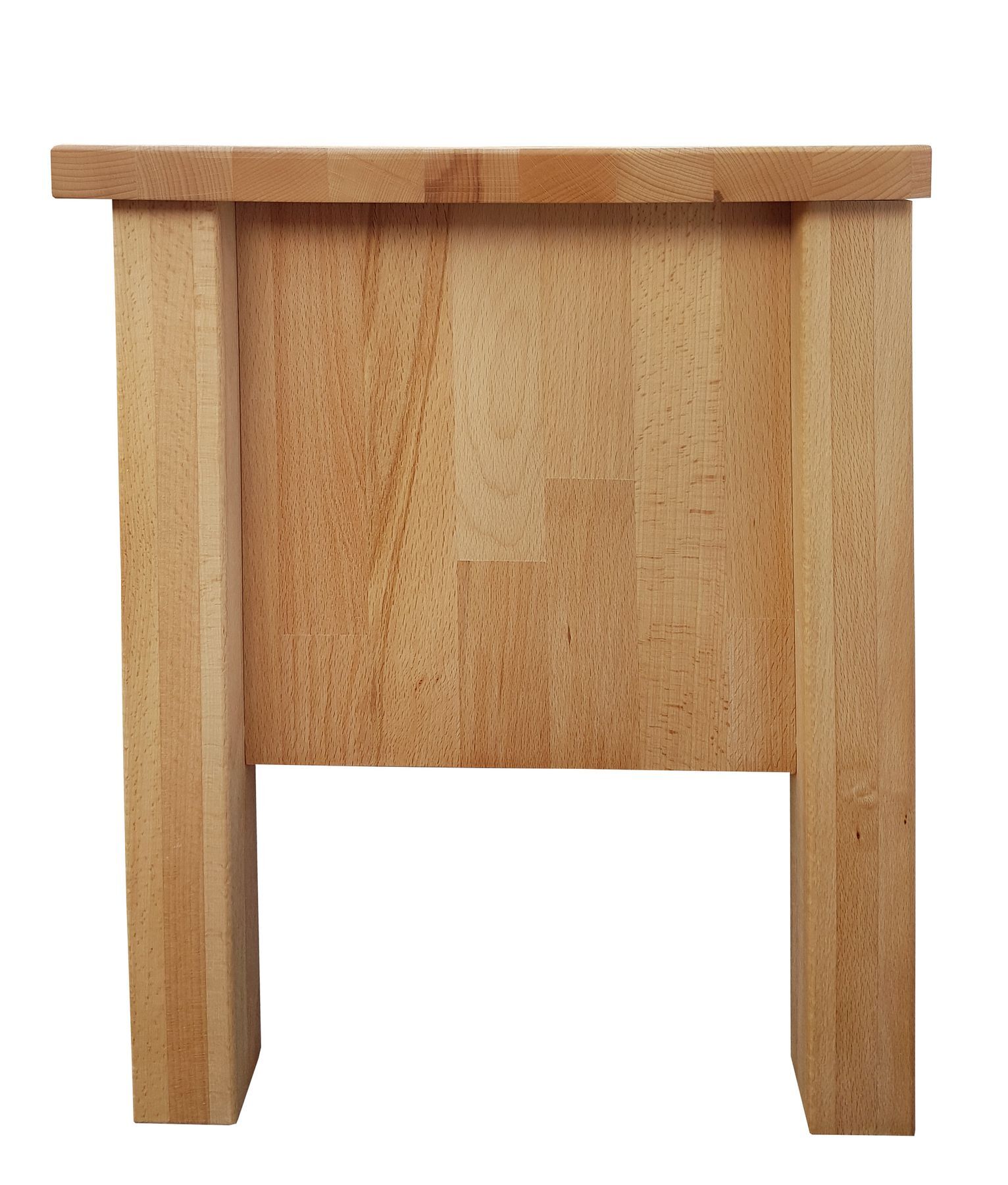 holz, kleiner-tisch, beistelltisch, naturholz, fichte, Seitenansicht Buche-Kommode