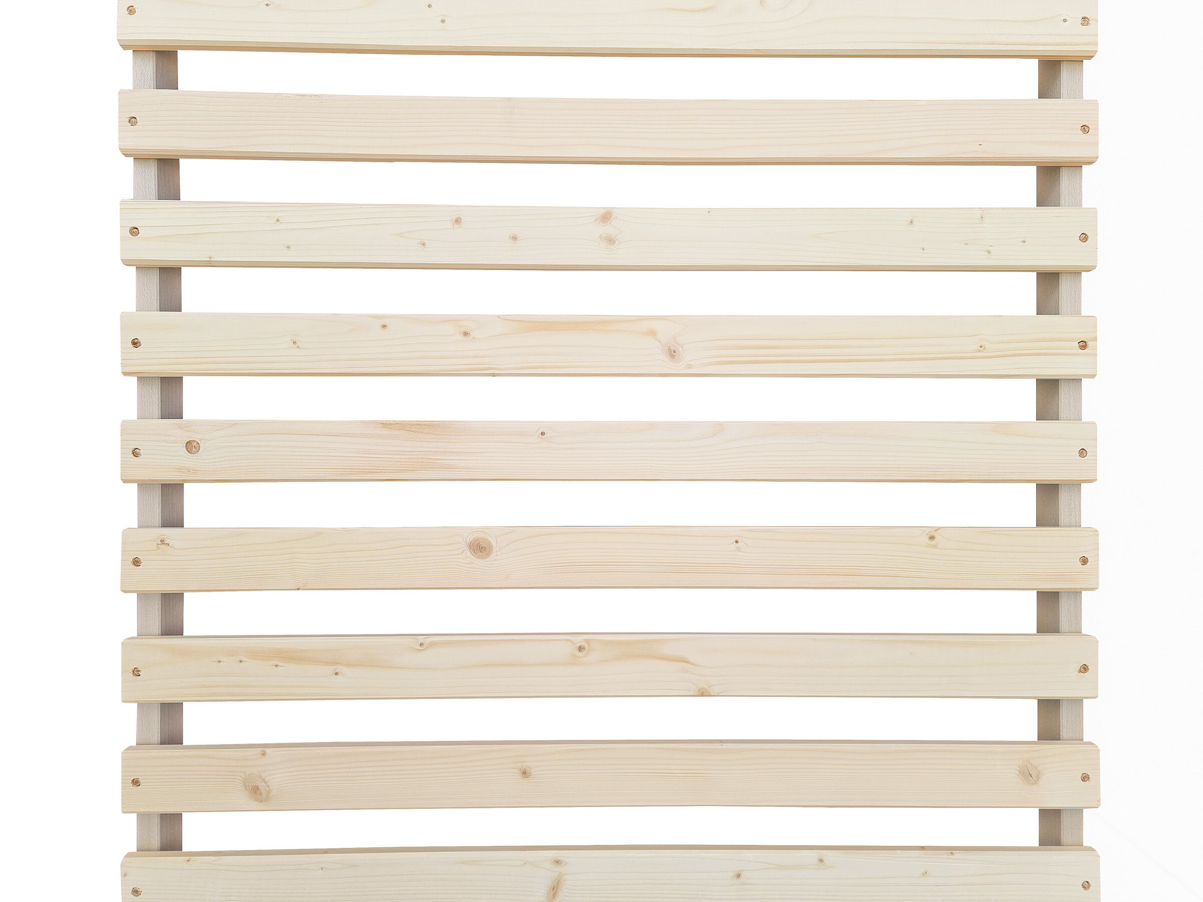 Holz, Kiste, Metallfreier Lattenrost