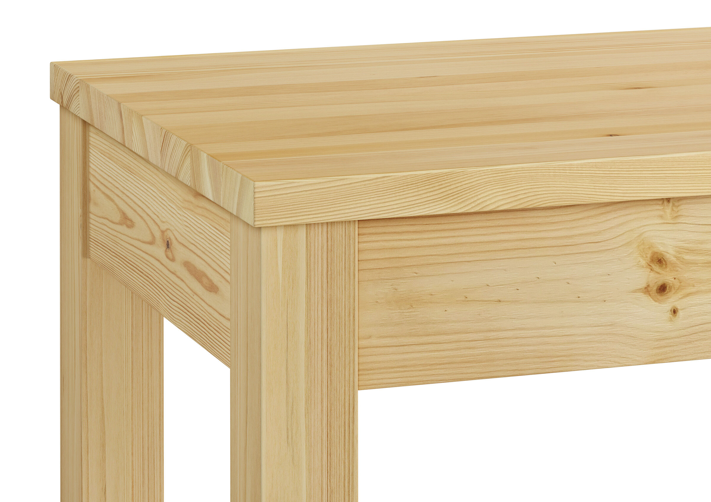 Holztisch, Massivholz, Kiefer, Esstisch, Naturholz, Massivholz Tisch 100x45